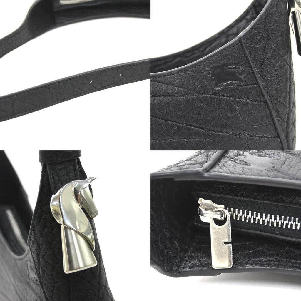Burberry Black Leather Shoulder Bag