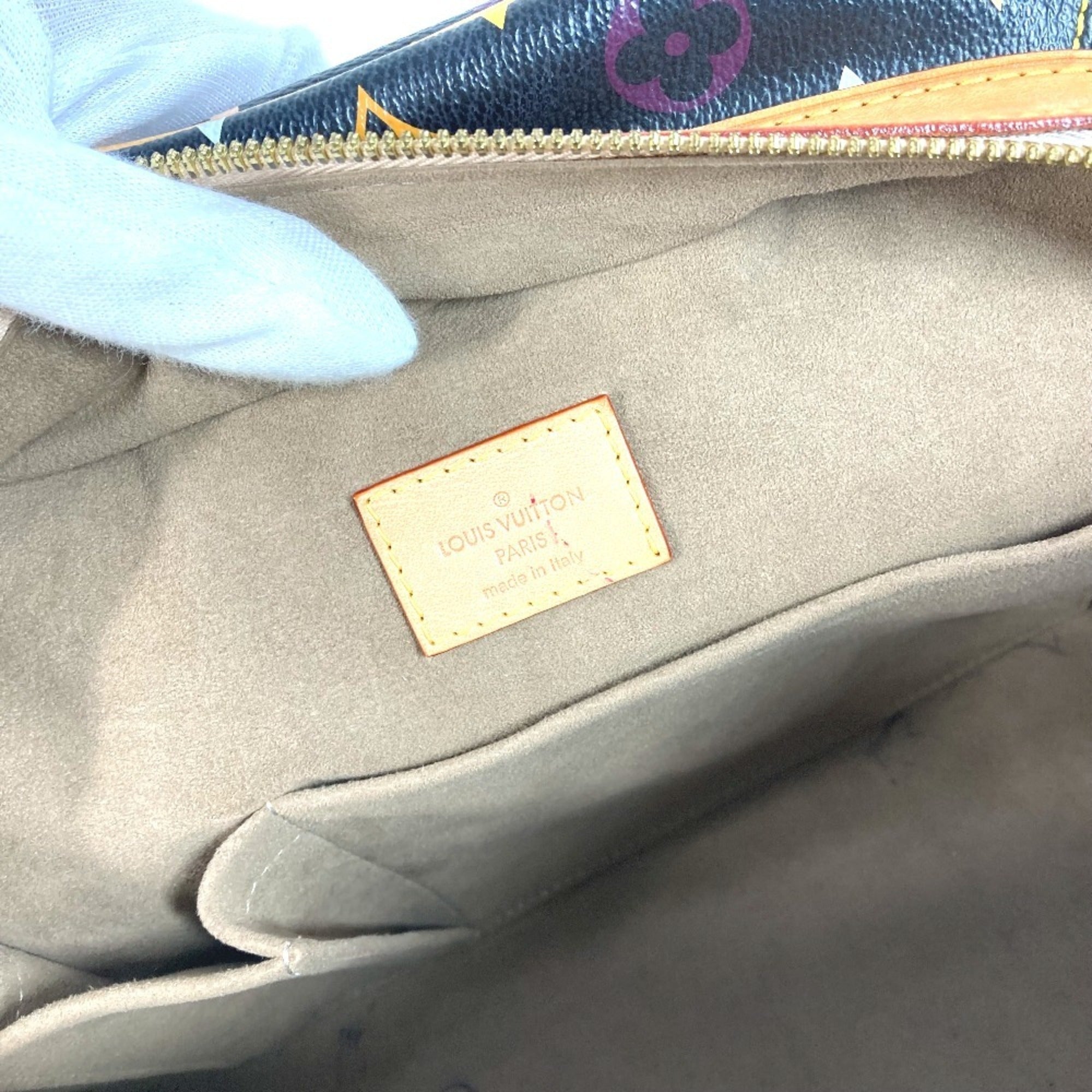 Louis Vuitton Monogram Multicolore Black Noir Monogram Multicolore Boston Bag Handbag Shoulder Bag