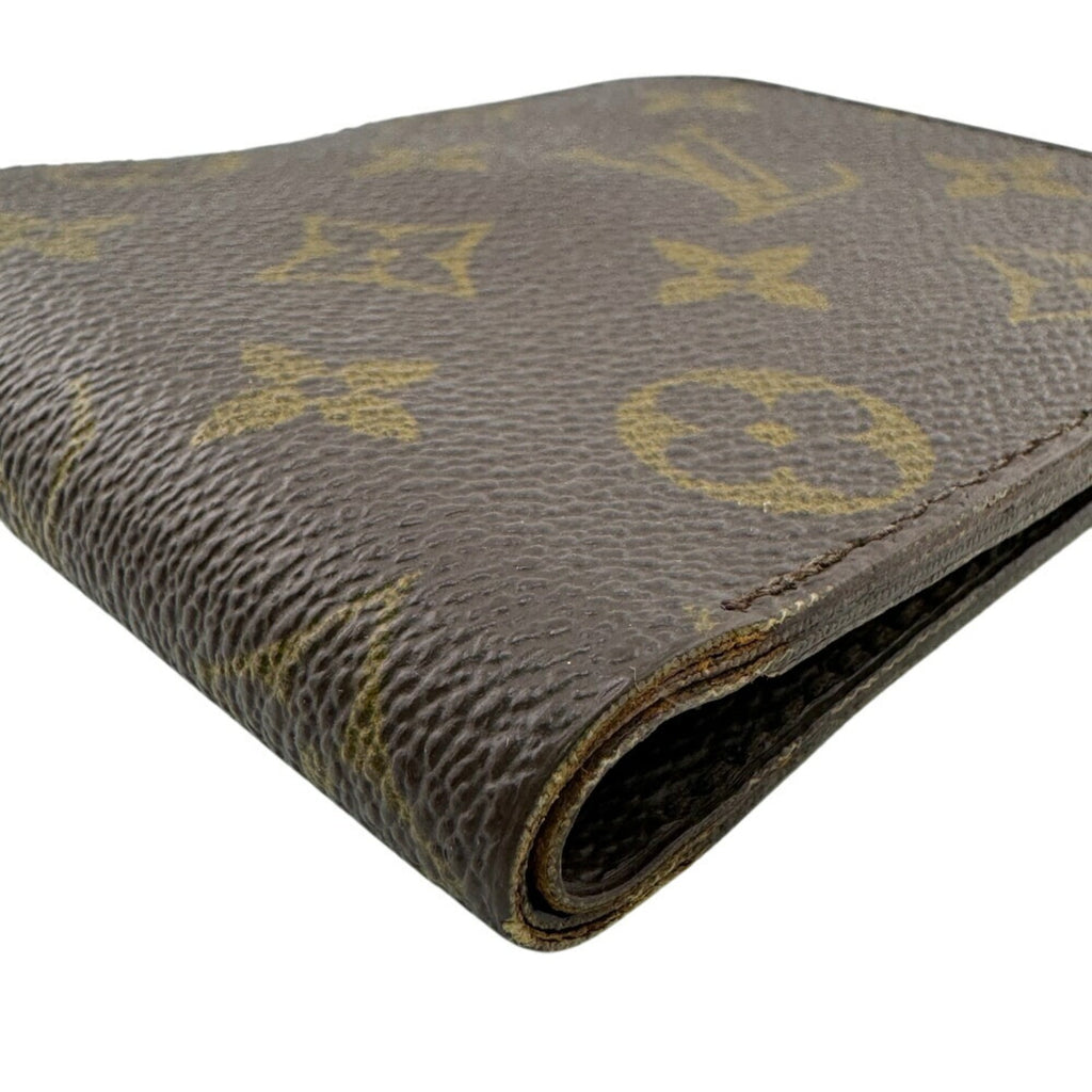 Louis Vuitton Brown Leather Wallet