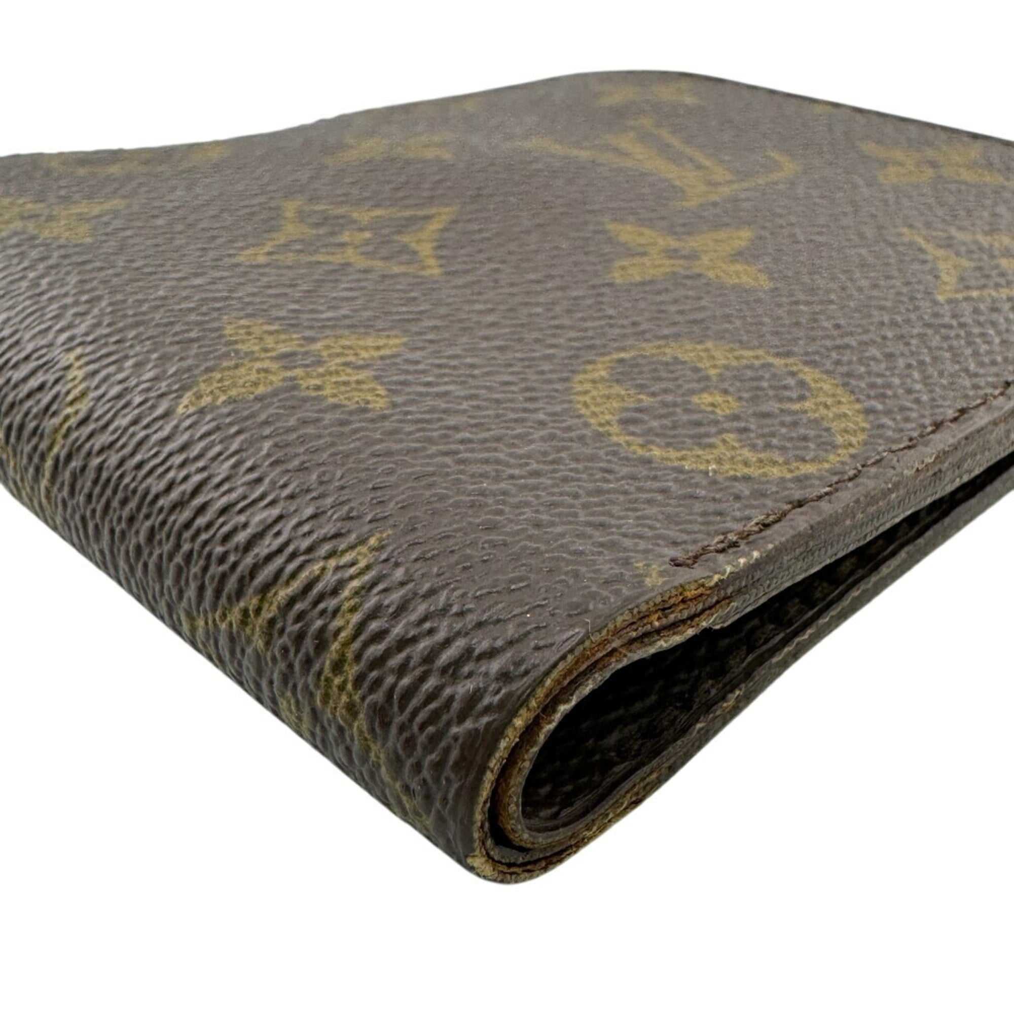 Louis Vuitton Brown Leather Wallet