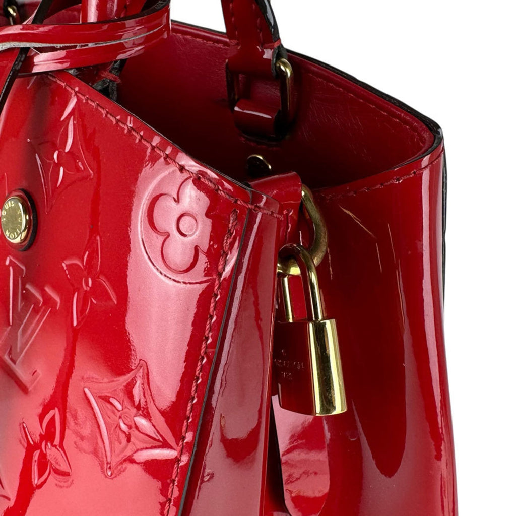 Louis Vuitton Cerise Monogram Vernis Handbag Shoulder Bag