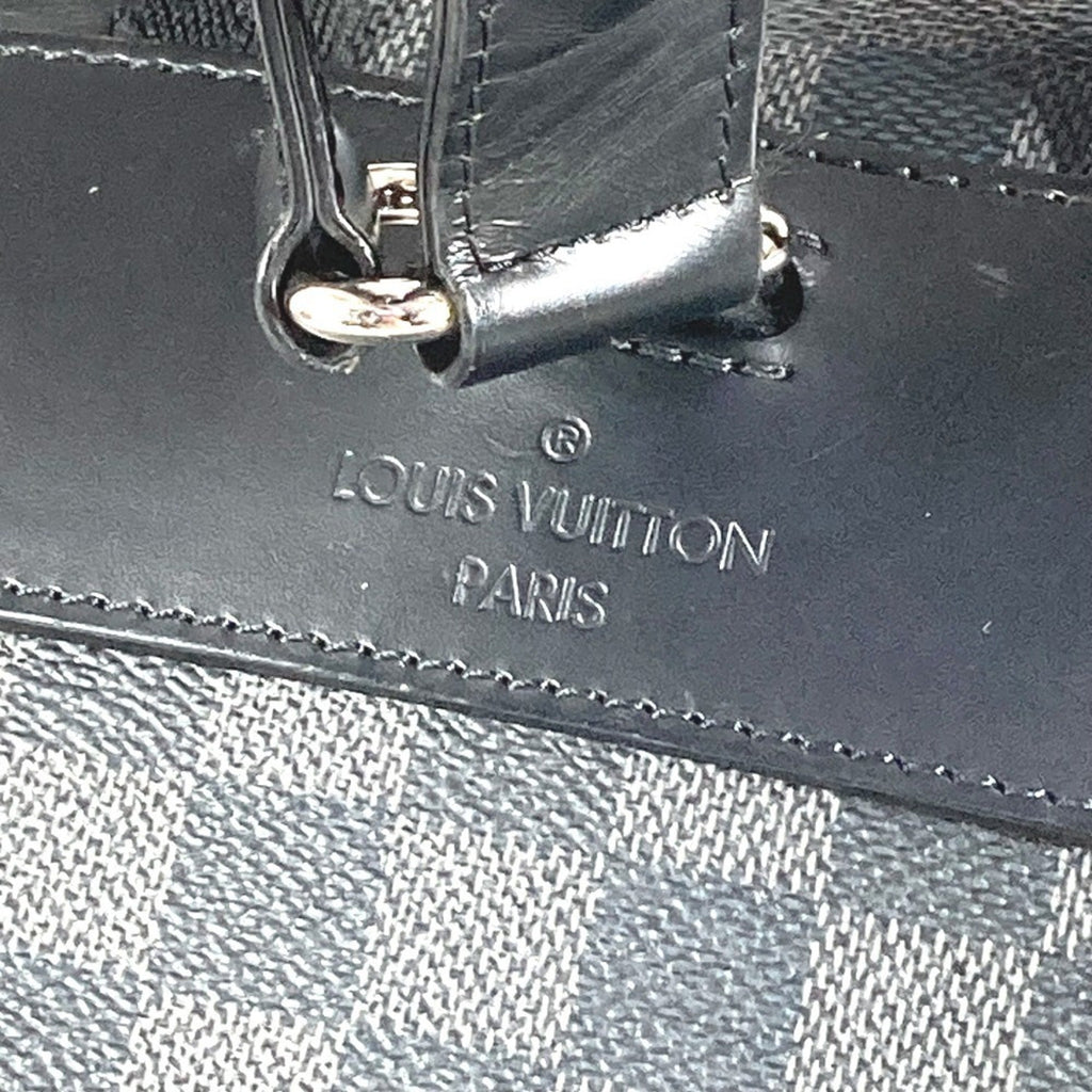 Louis Vuitton Black Damier Graphite Backpack
