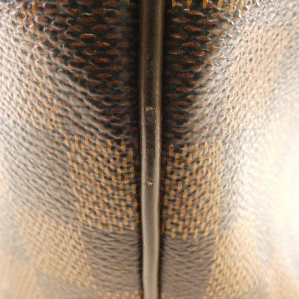 Louis Vuitton Brown Coated Canvas Handbag