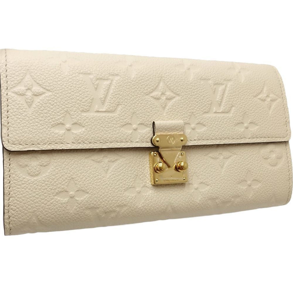 Louis Vuitton Monogram Empreinte Leather Long Wallet