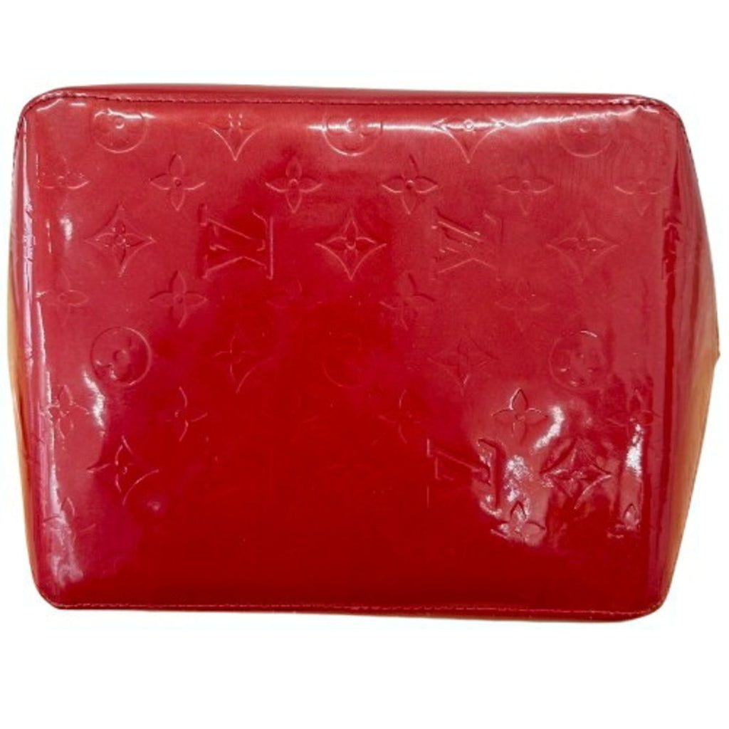 Louis Vuitton Vernis Red Color Leather Tote Bag