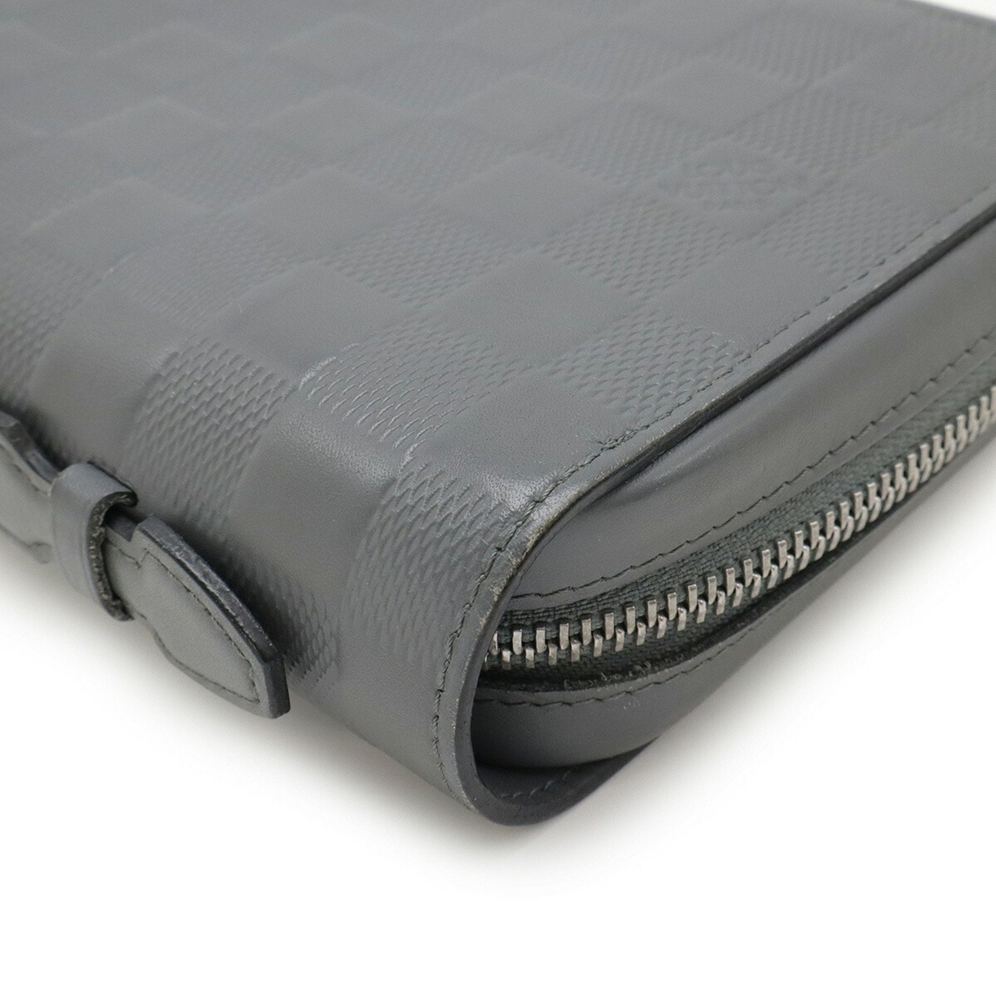 Louis Vuitton Damier Infini Gray Damier Infini Long Wallet