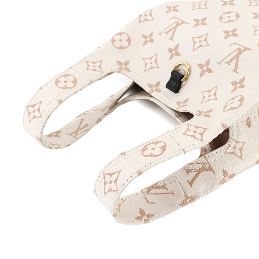 Louis Vuitton Dune Canvas Leather Handbag Shoulder Bag
