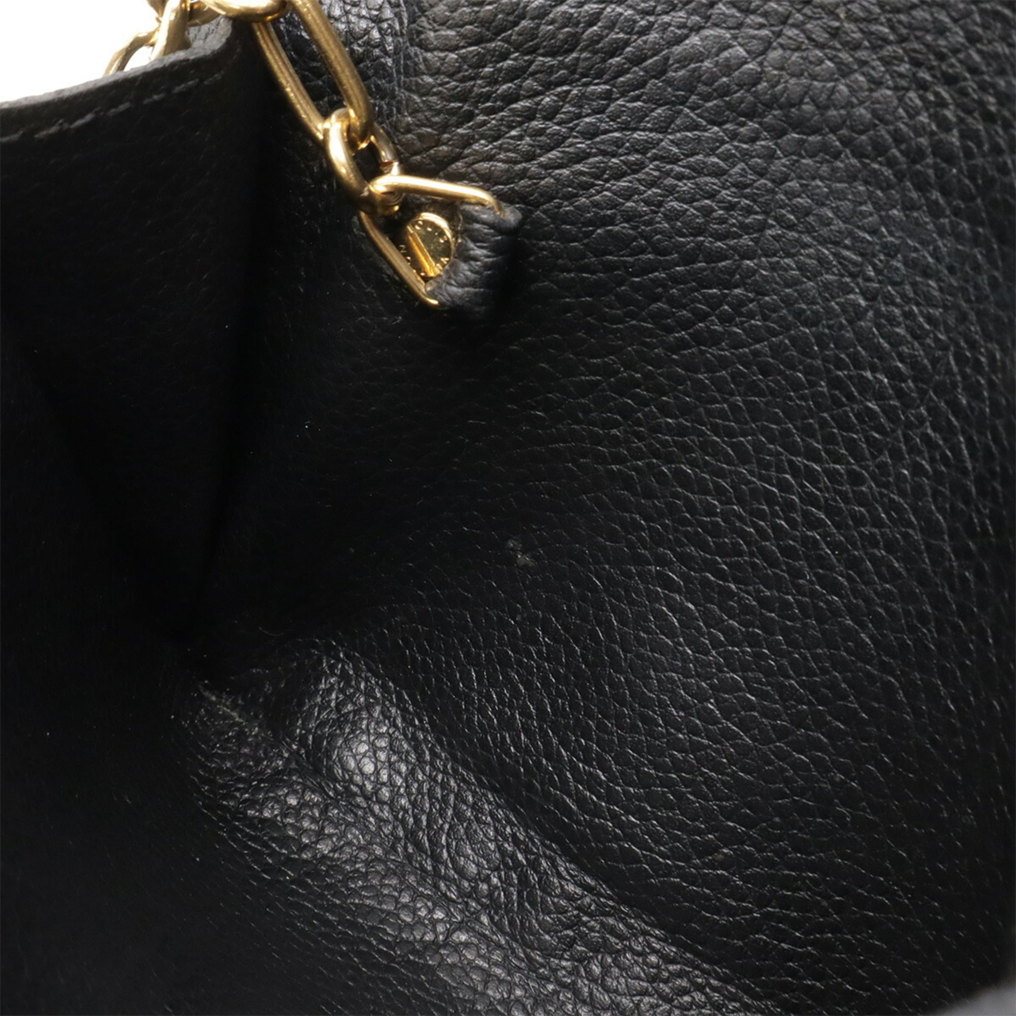 Louis Vuitton Black Noir Monogram Empreinte Leather Coin Purse/Coin Case