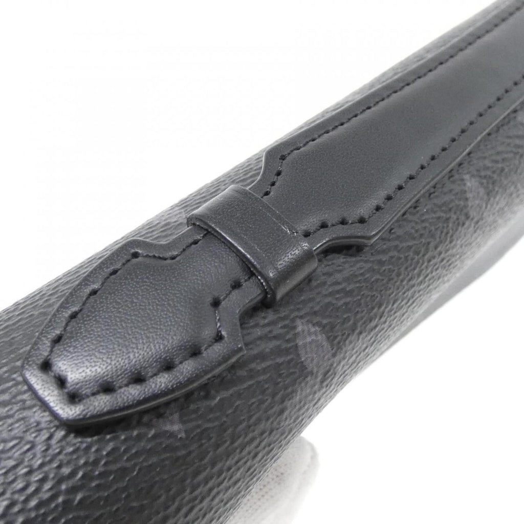 Louis Vuitton Black Coated Canvas Long Wallet