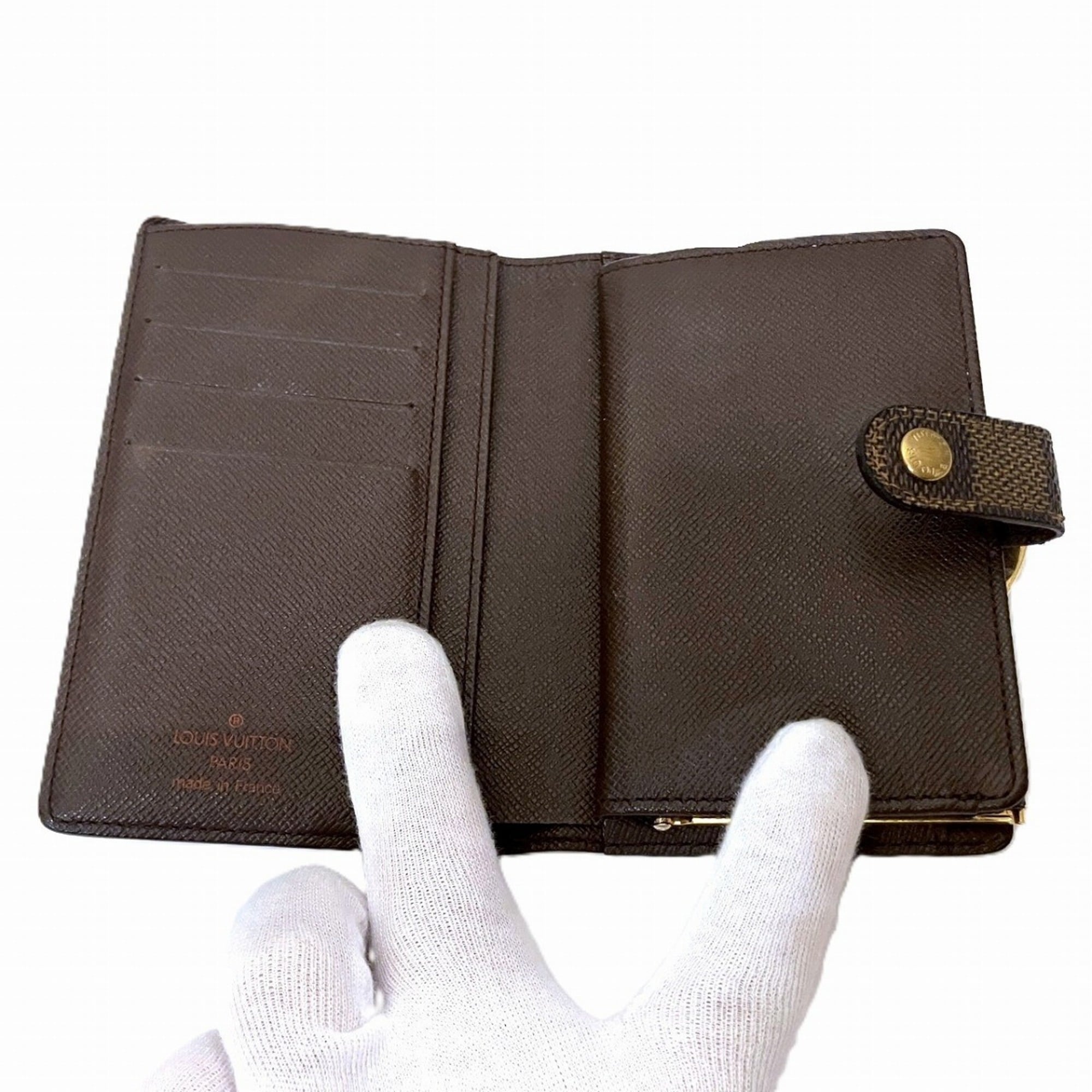 Louis Vuitton Monogram Brown Damier Canvas Damier Canvas Wallet