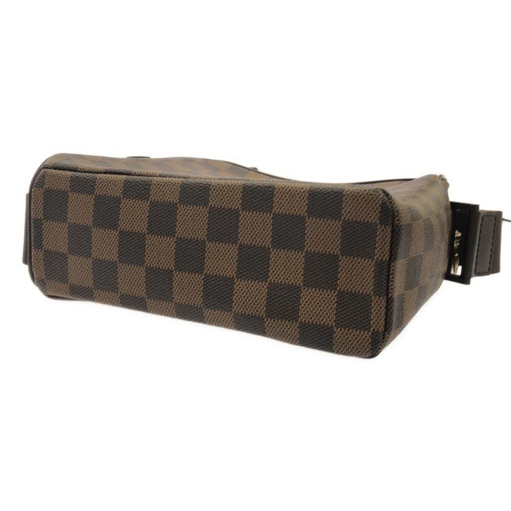 Louis Vuitton Brown Coated Canvas Shoulder Bag