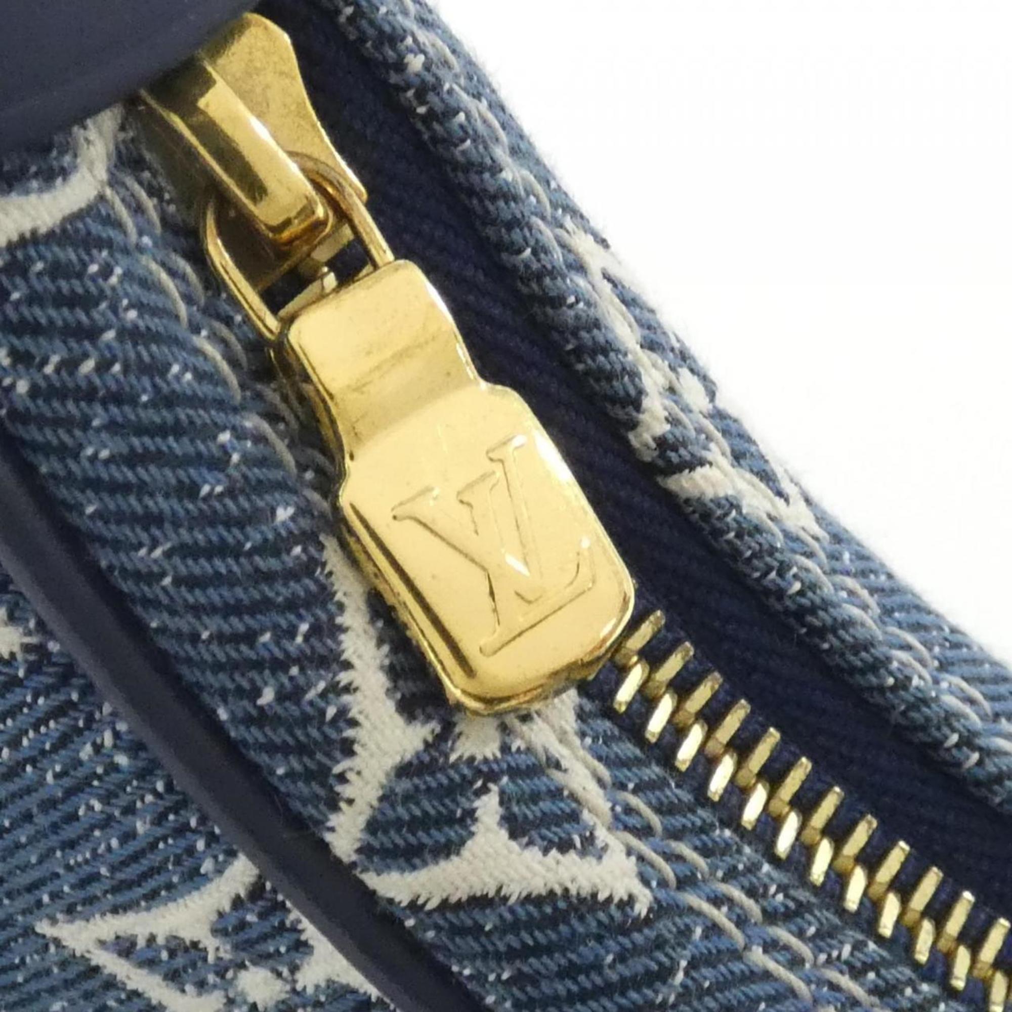 Louis Vuitton Navy Denim Shoulder Bag