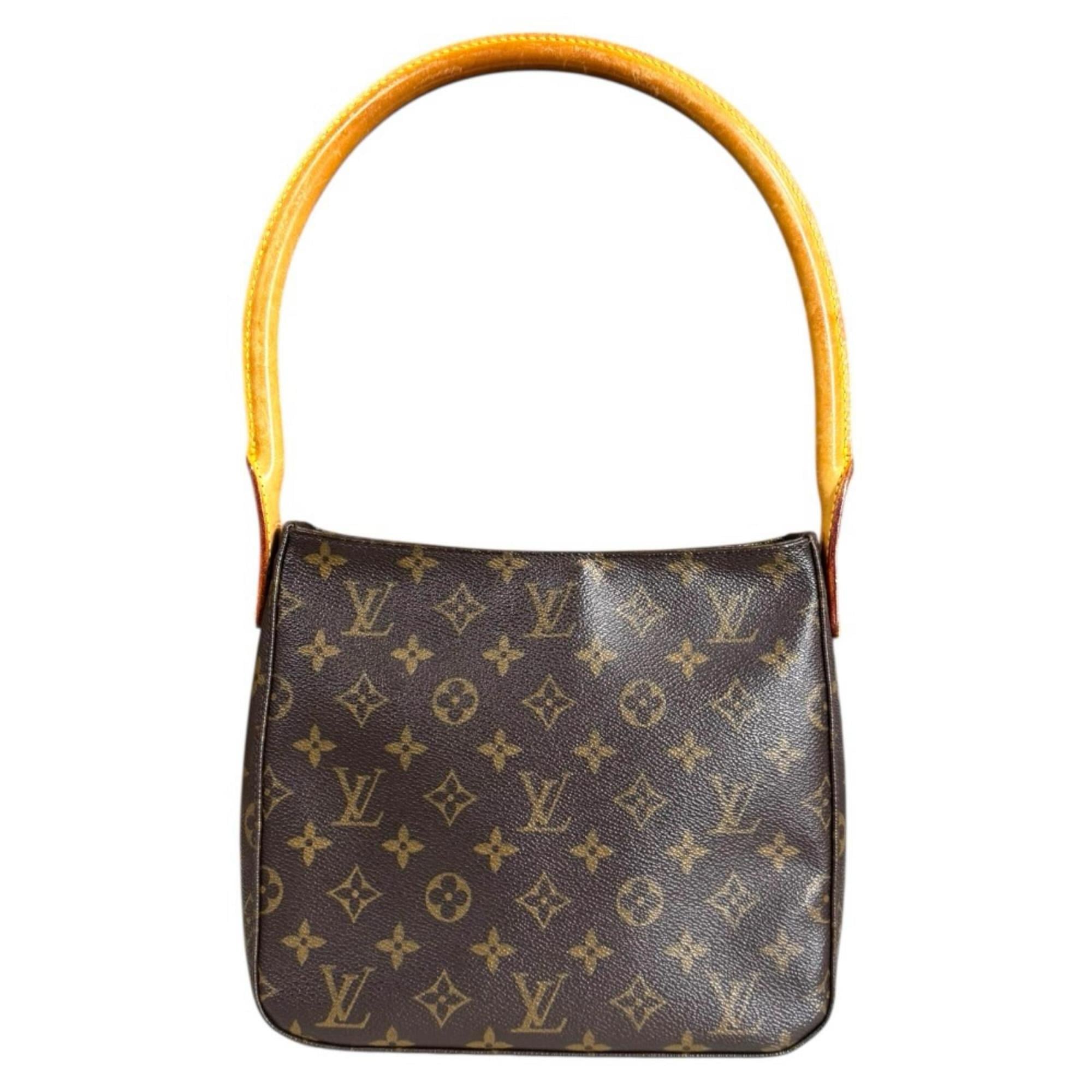 Louis Vuitton Brown Monogram Canvas Shoulder Bag