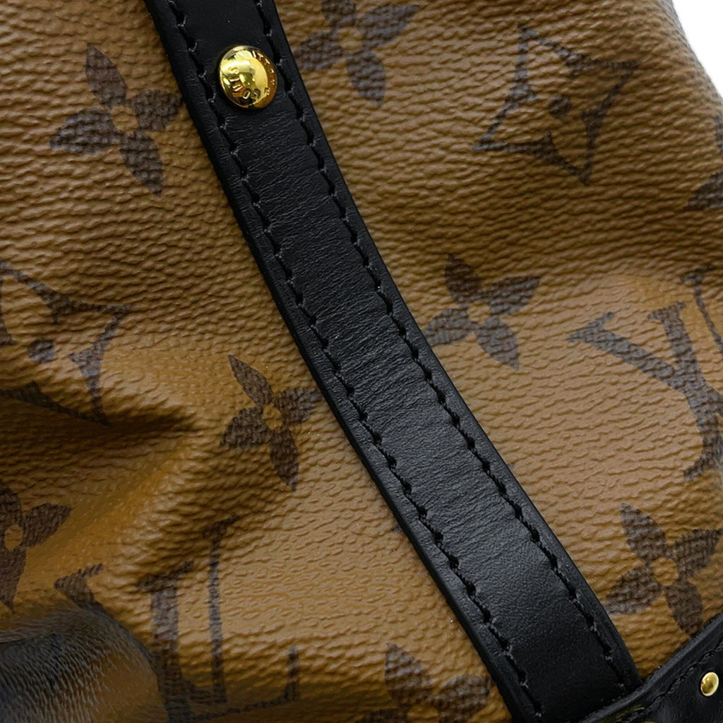 Louis Vuitton Noir Monogram Reverse Handbag