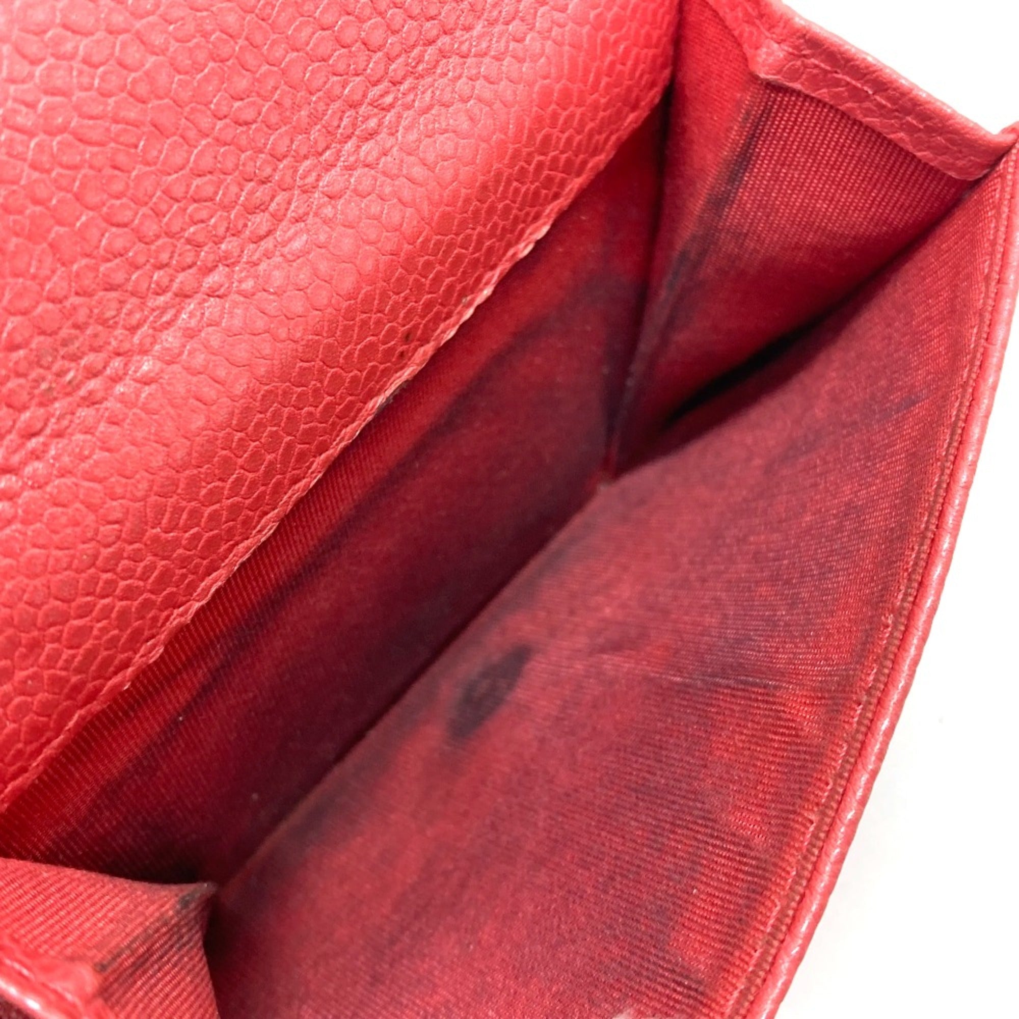 Chanel Pink Leather Wallet (Tri-Fold)