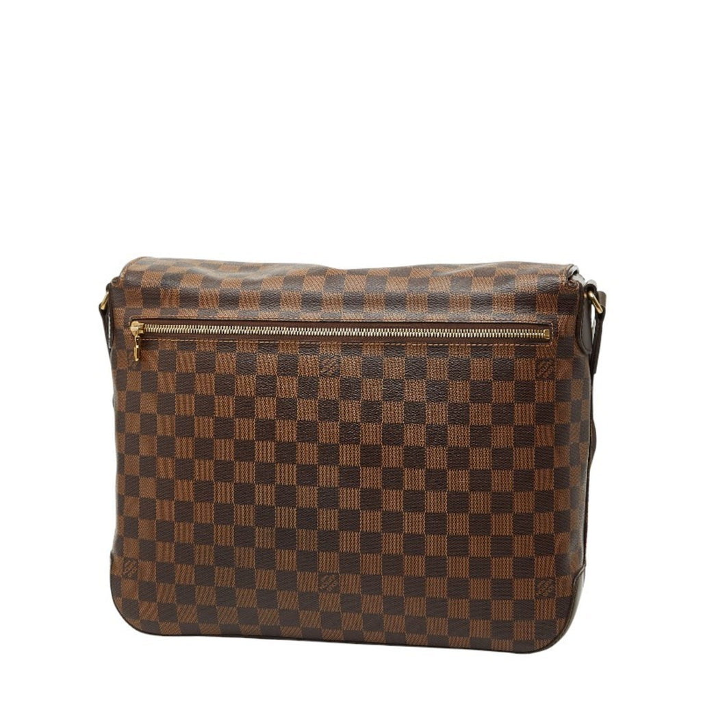 Louis Vuitton Brown Pvc Leather Shoulder Bag