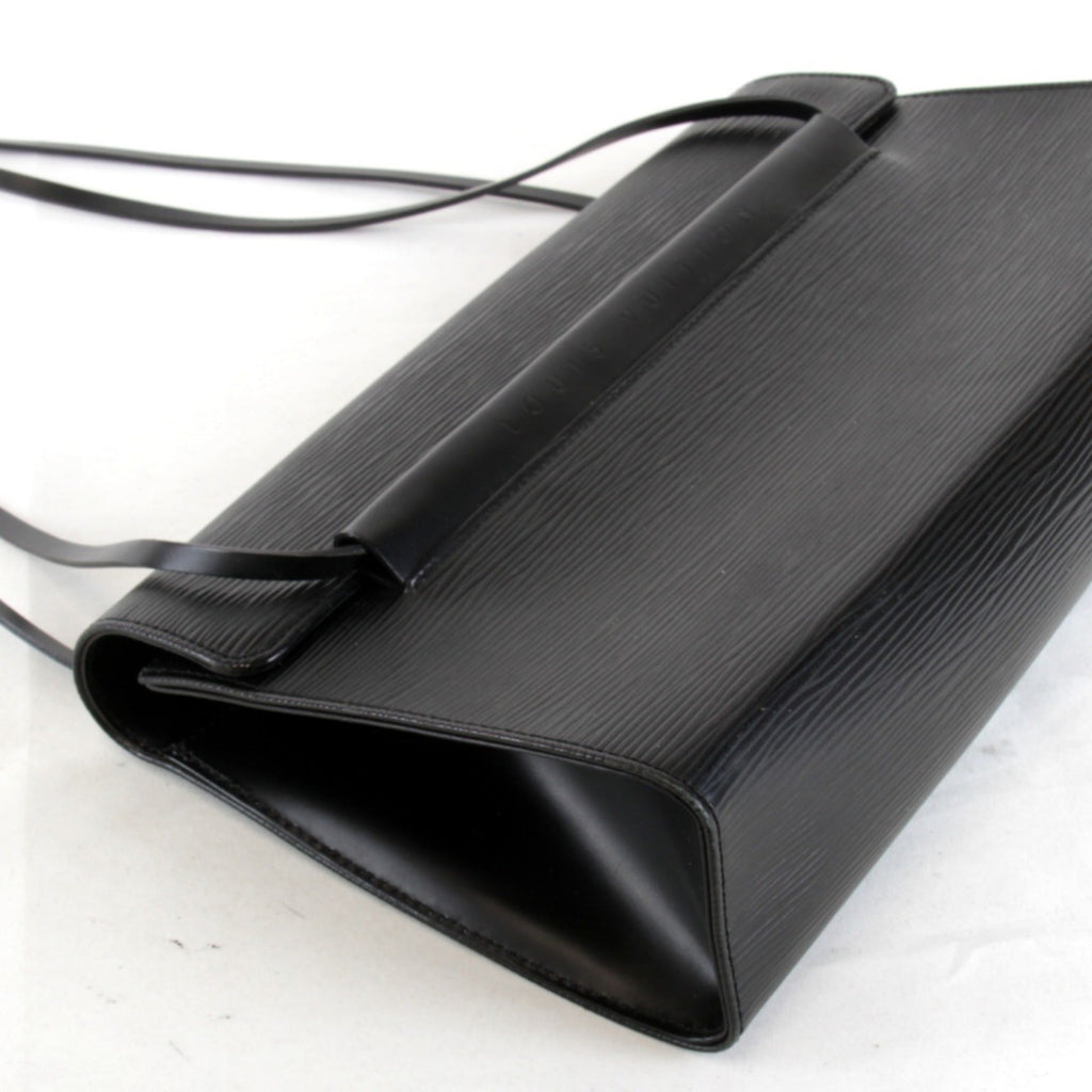 Louis Vuitton Black Epi Leather Shoulder Bag