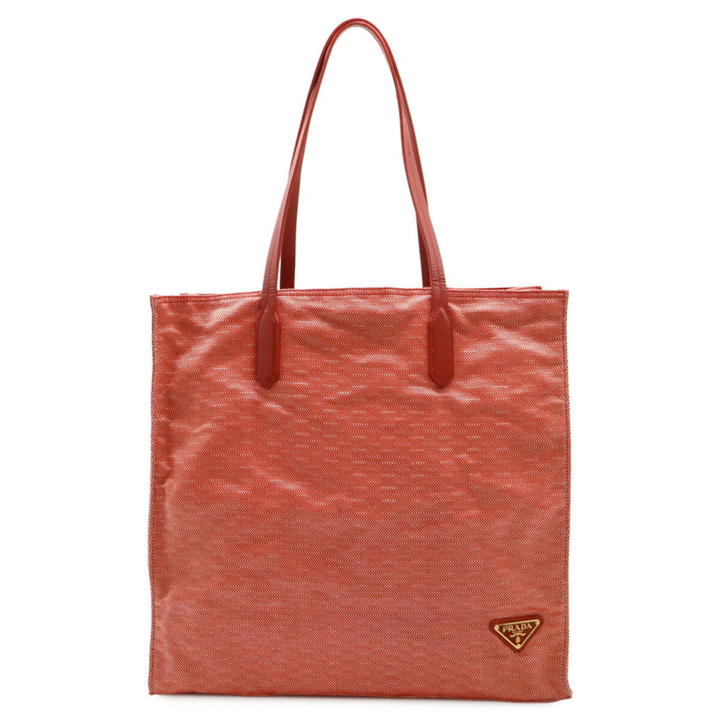 Prada Red Color Tessuto Shoulder Bag Tote Bag