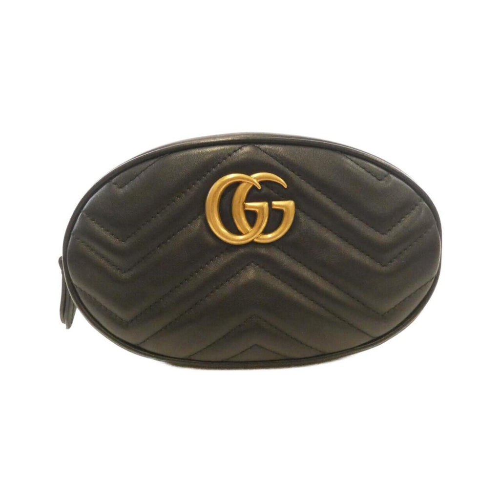 Gucci Black Quilting Leather Fanny Pack (Pre-Owned)