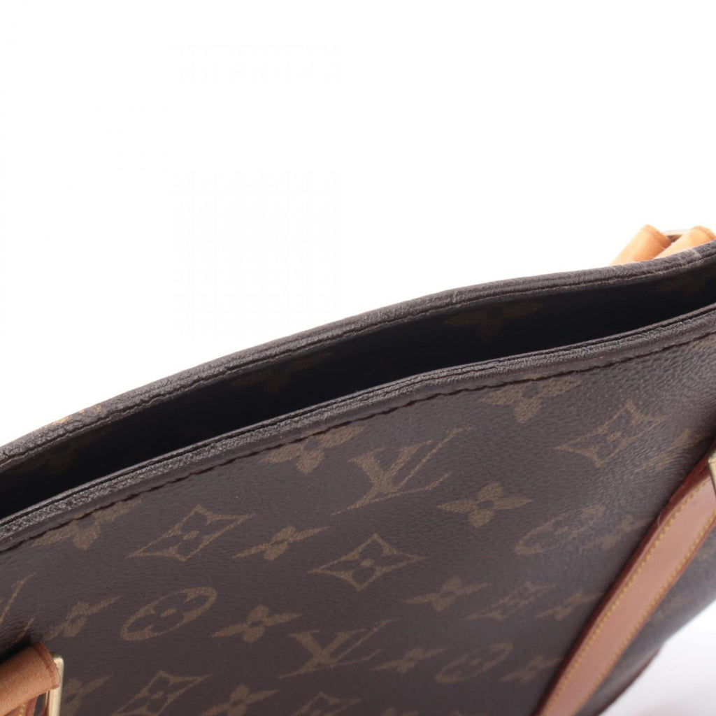 Louis Vuitton Brown Monogram Coated Canvas Leather Handbag Shoulder Bag