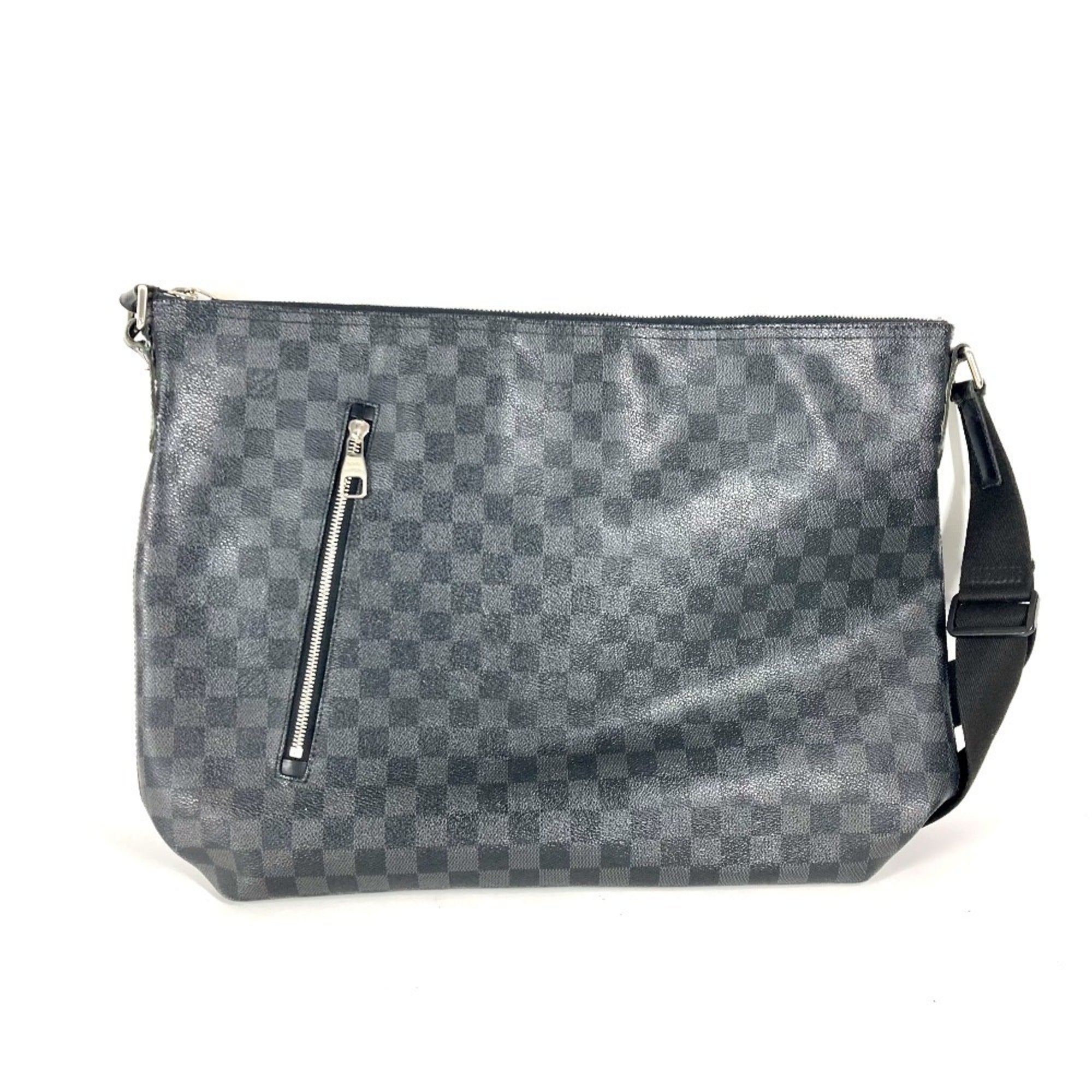 Louis Vuitton Black Damier Graphite Shoulder Bag
