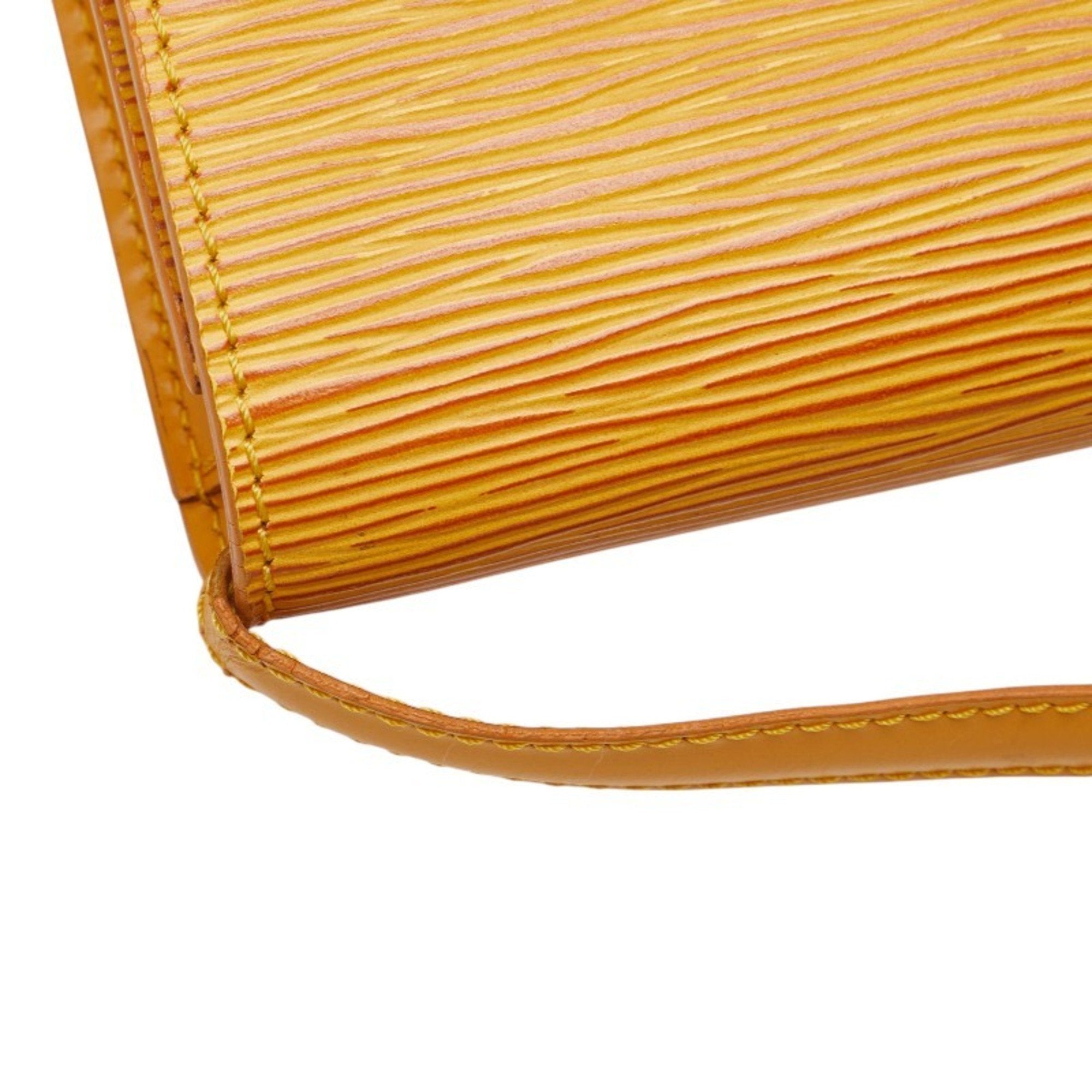 Louis Vuitton Yellow Leather Shoulder Bag