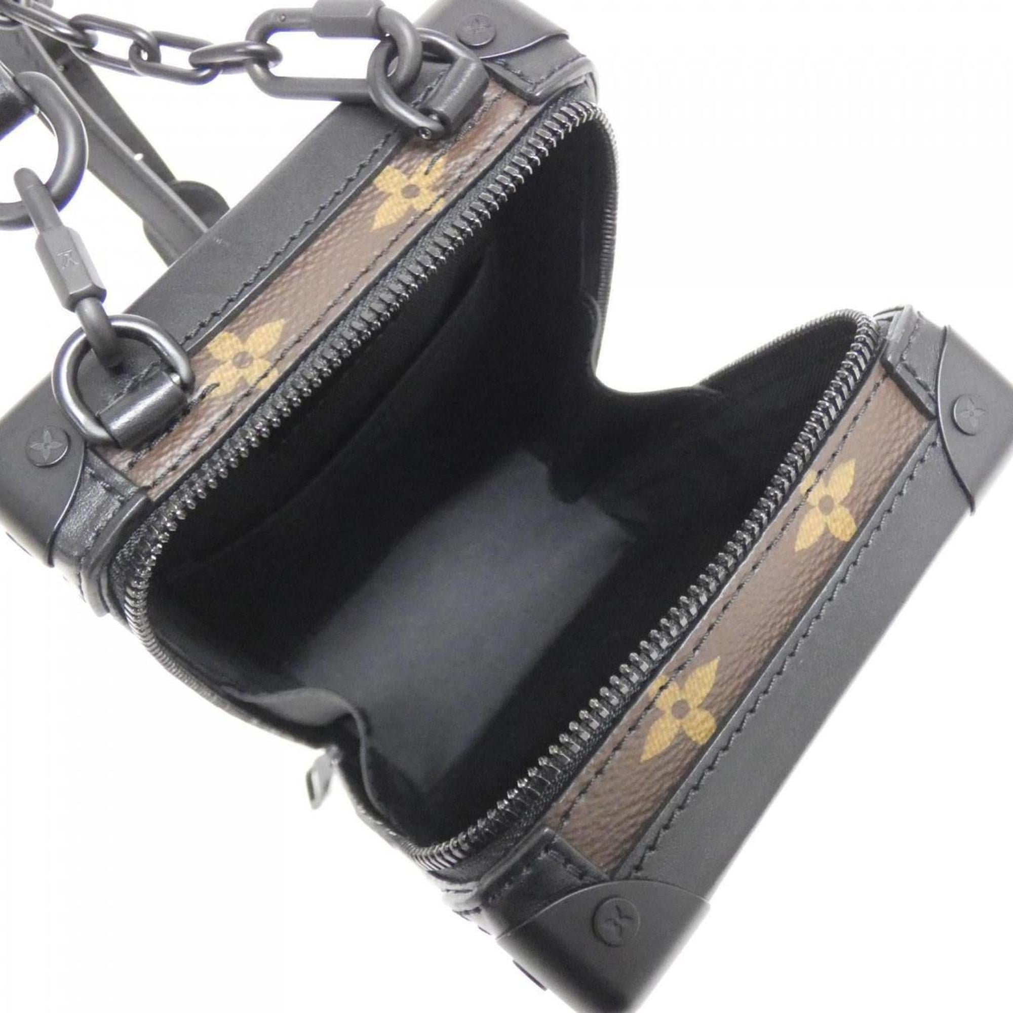 Louis Vuitton Jaune Marron Monogram Coated Canvas Shoulder Bag