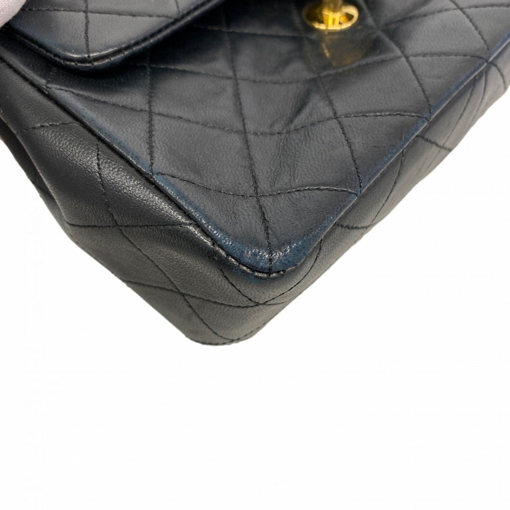 Chanel Black Leather Shoulder Bag