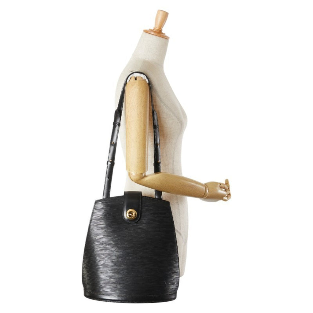 Louis Vuitton Epi Black Noir Leather Shoulder Bag