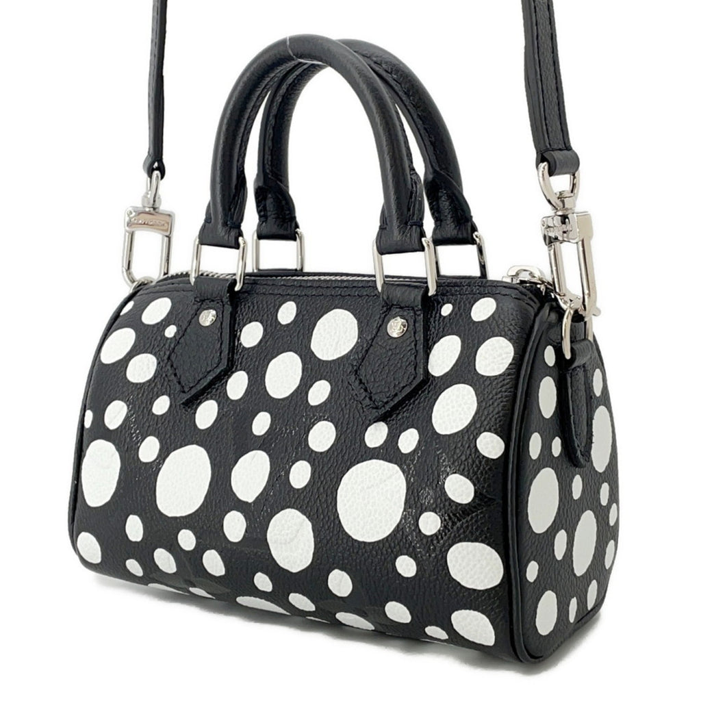 Louis Vuitton Dot Infinity (Yayoi Kusama) Black Noir White Monogram Empreinte Handbag