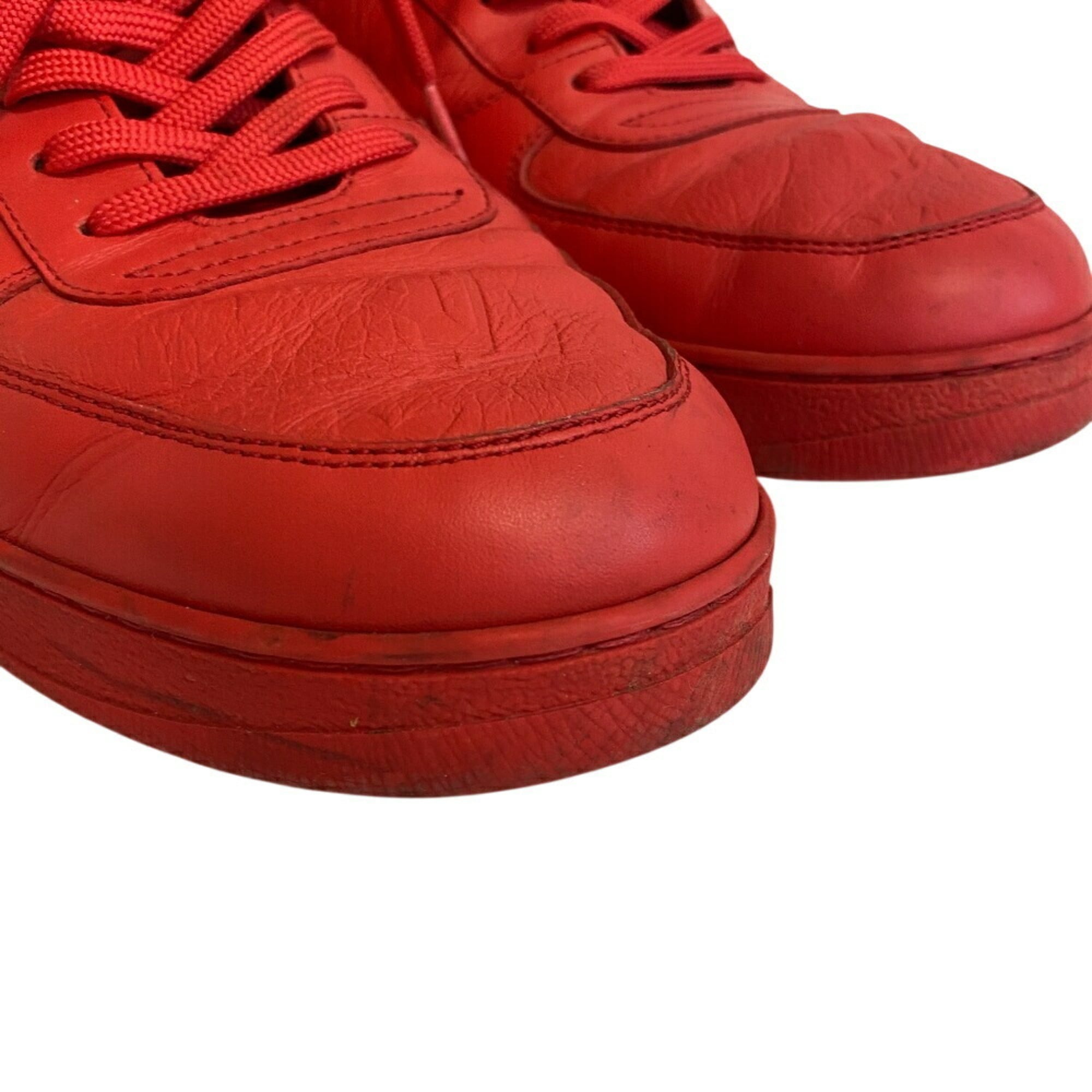 Louis Vuitton Red Color Sneakers