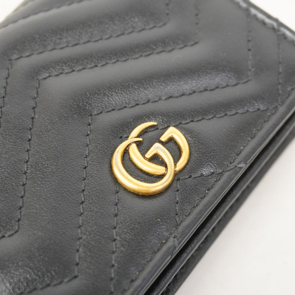 Gucci Black Leather Wallet (Bi-Fold) (Pre-Owned)