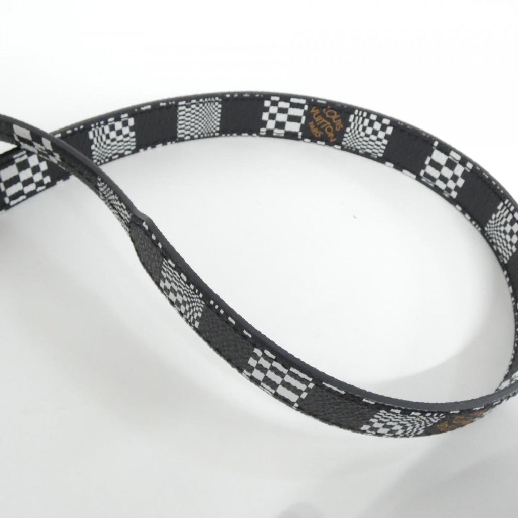 Louis Vuitton Damier Black Coated Canvas Shoulder Bag