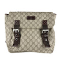 Gucci Brown Gg Supreme Backpack (Pre-Owned)