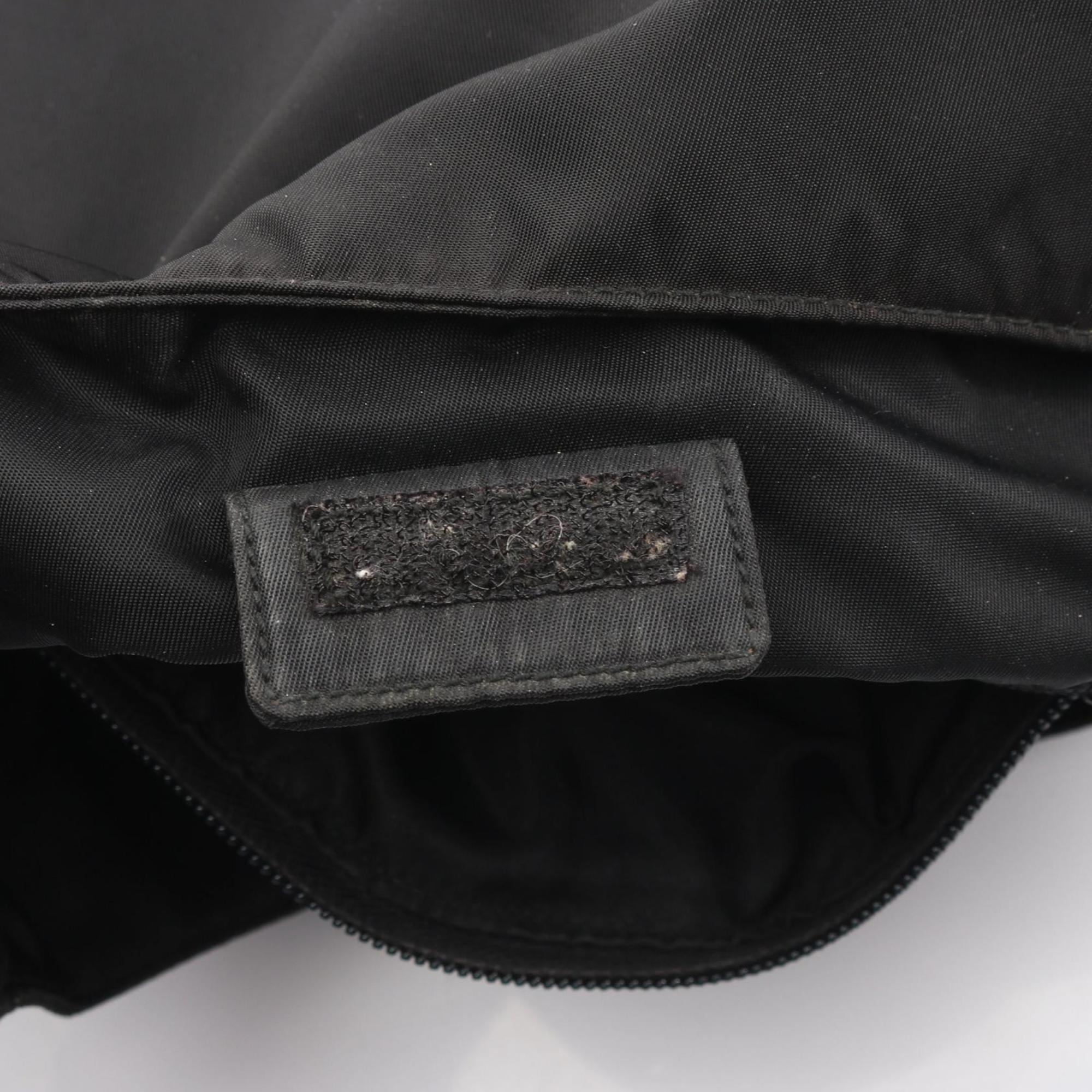 Prada Black Nylon Shoulder Bag