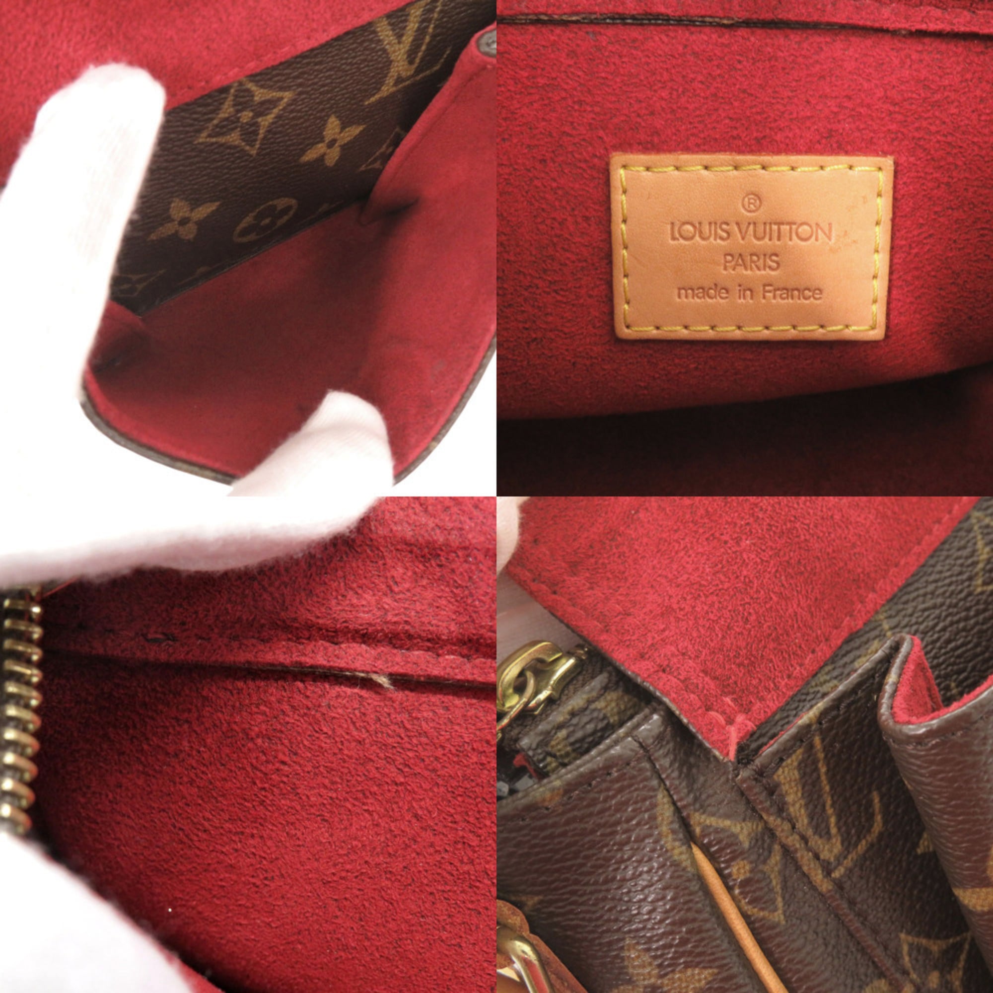Louis Vuitton Brown Monogram Shoulder Bag