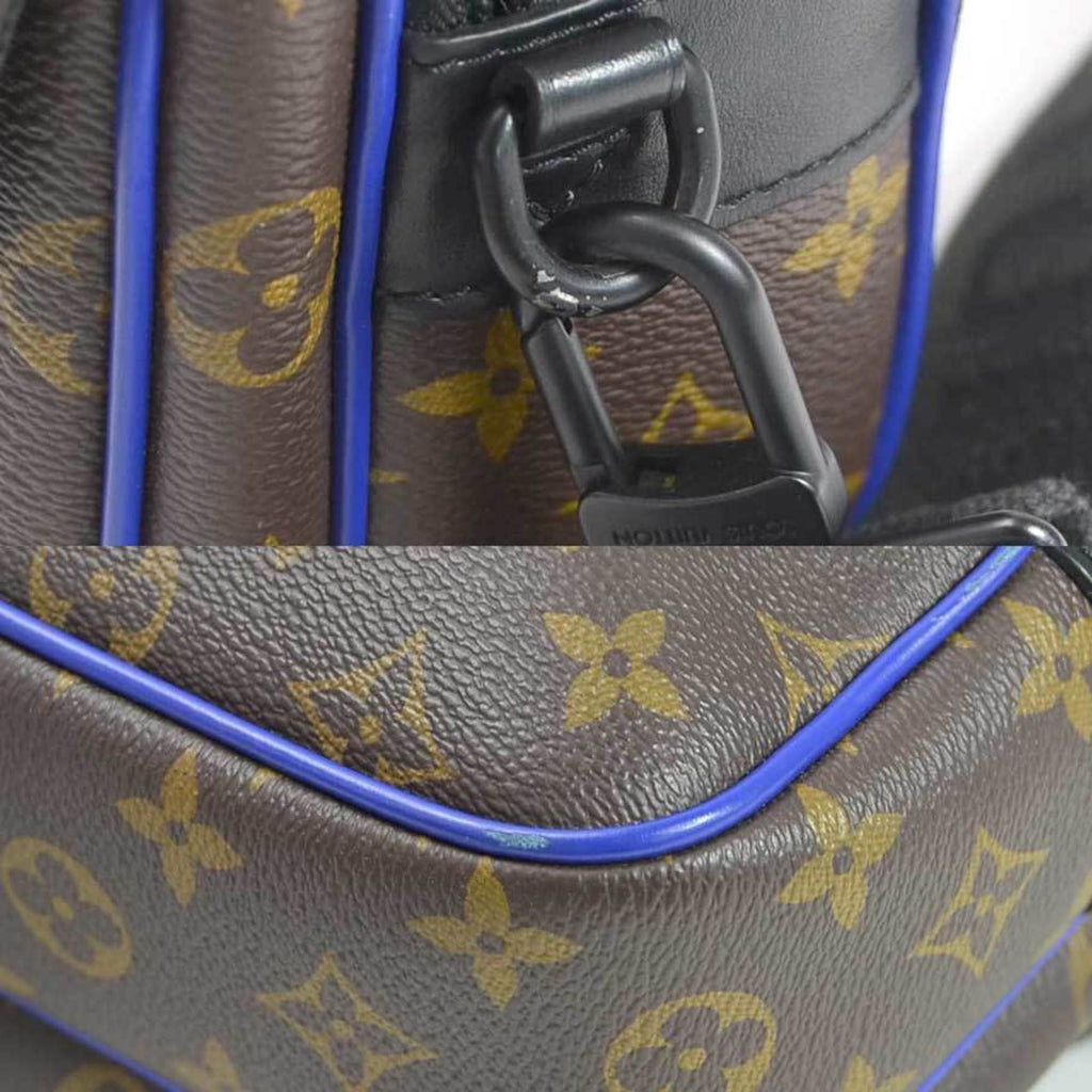 Louis Vuitton Handbag Shoulder Bag 2Way Monogram Macassar S Rock Messenger Br Canvas Men's M45863