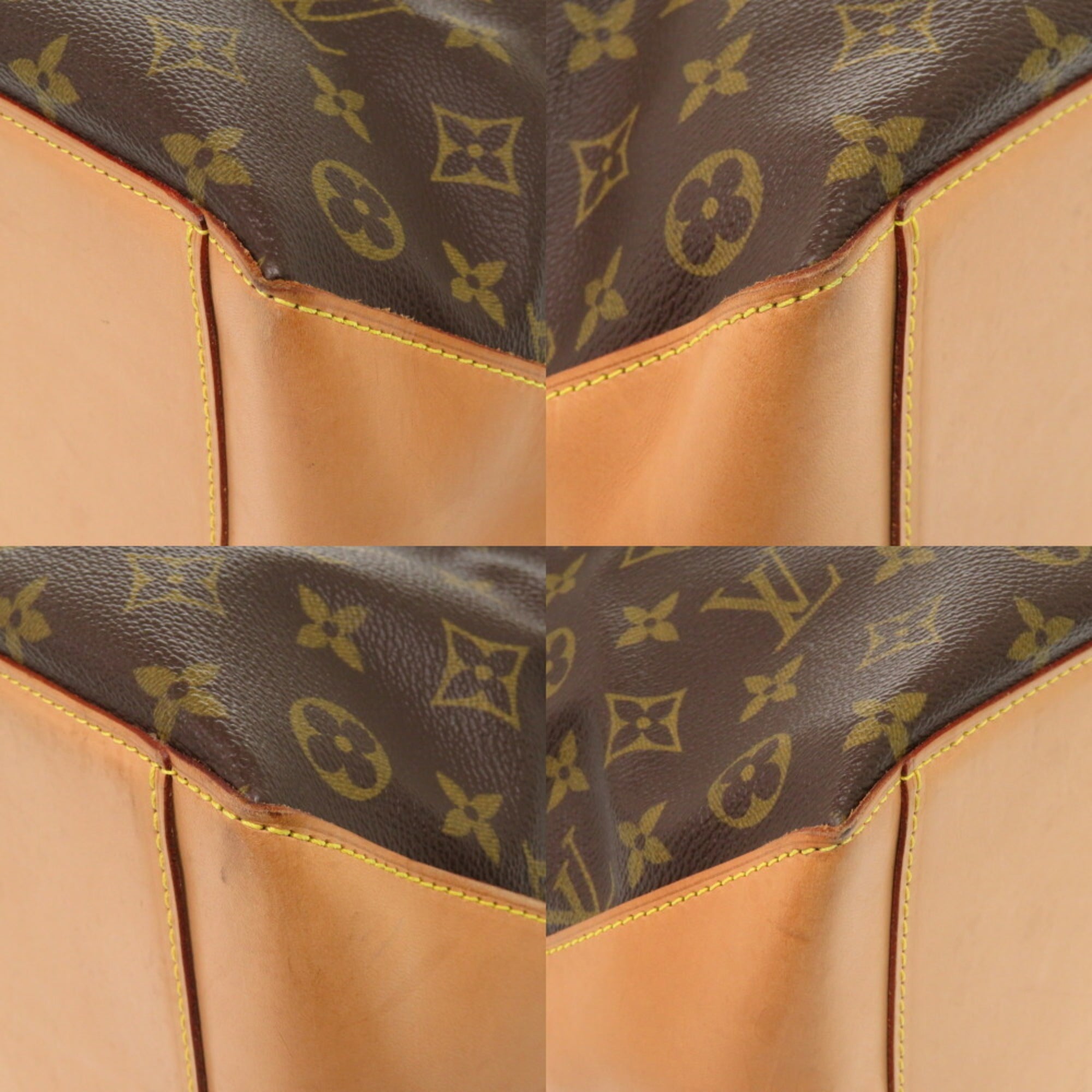 Louis Vuitton Brown Monogram Tote Bag
