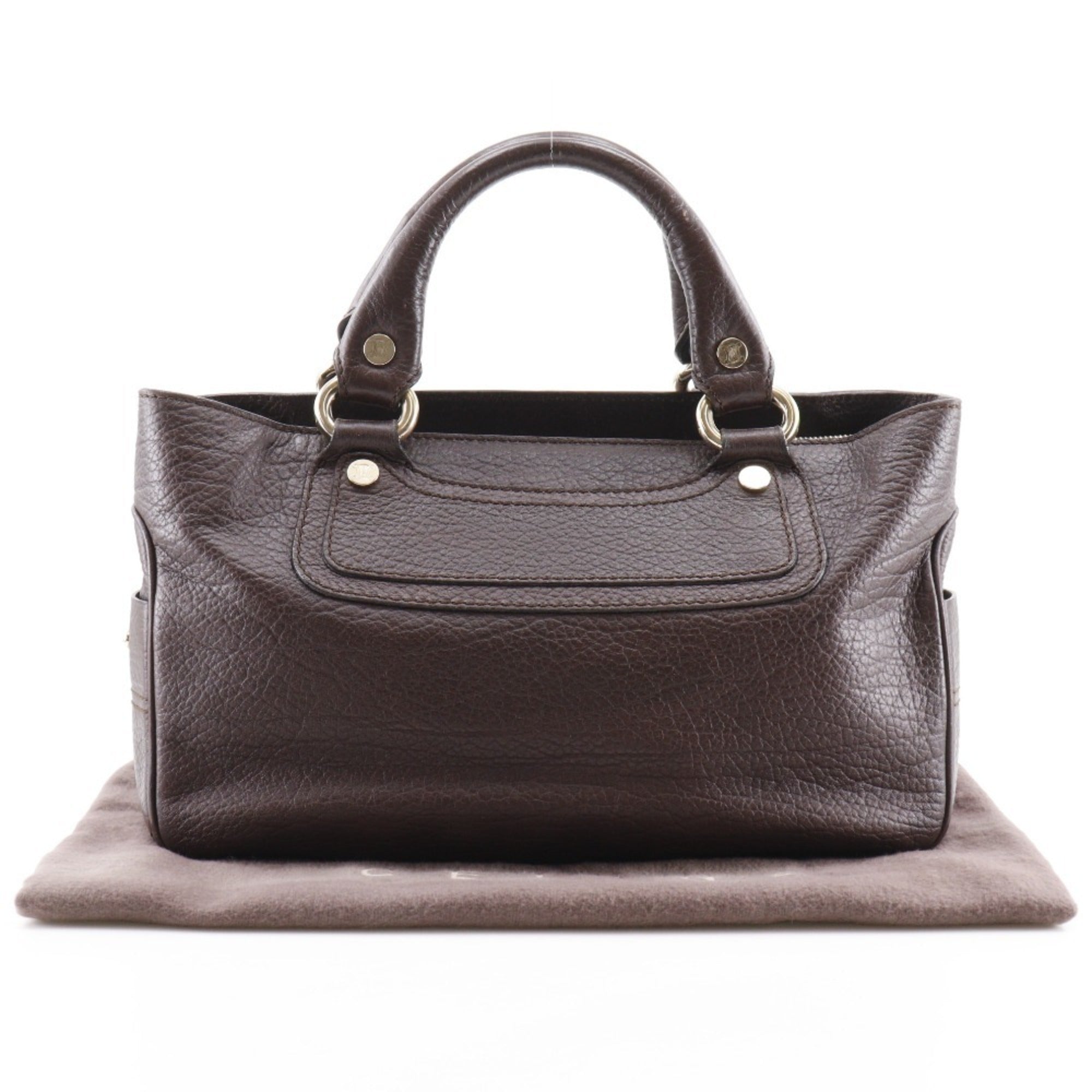 Celine Brown Leather Handbag