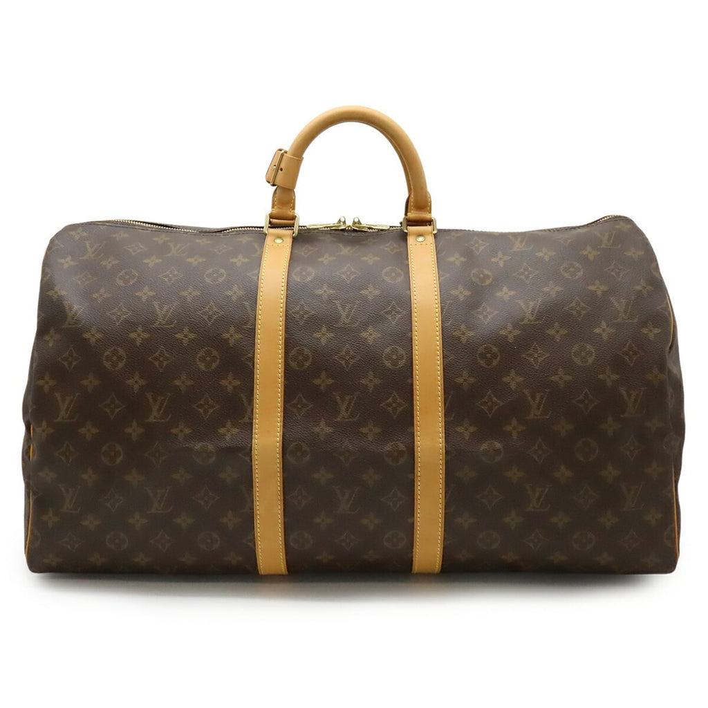 Louis Vuitton Brown Monogram Canvas Boston Bag Handbag