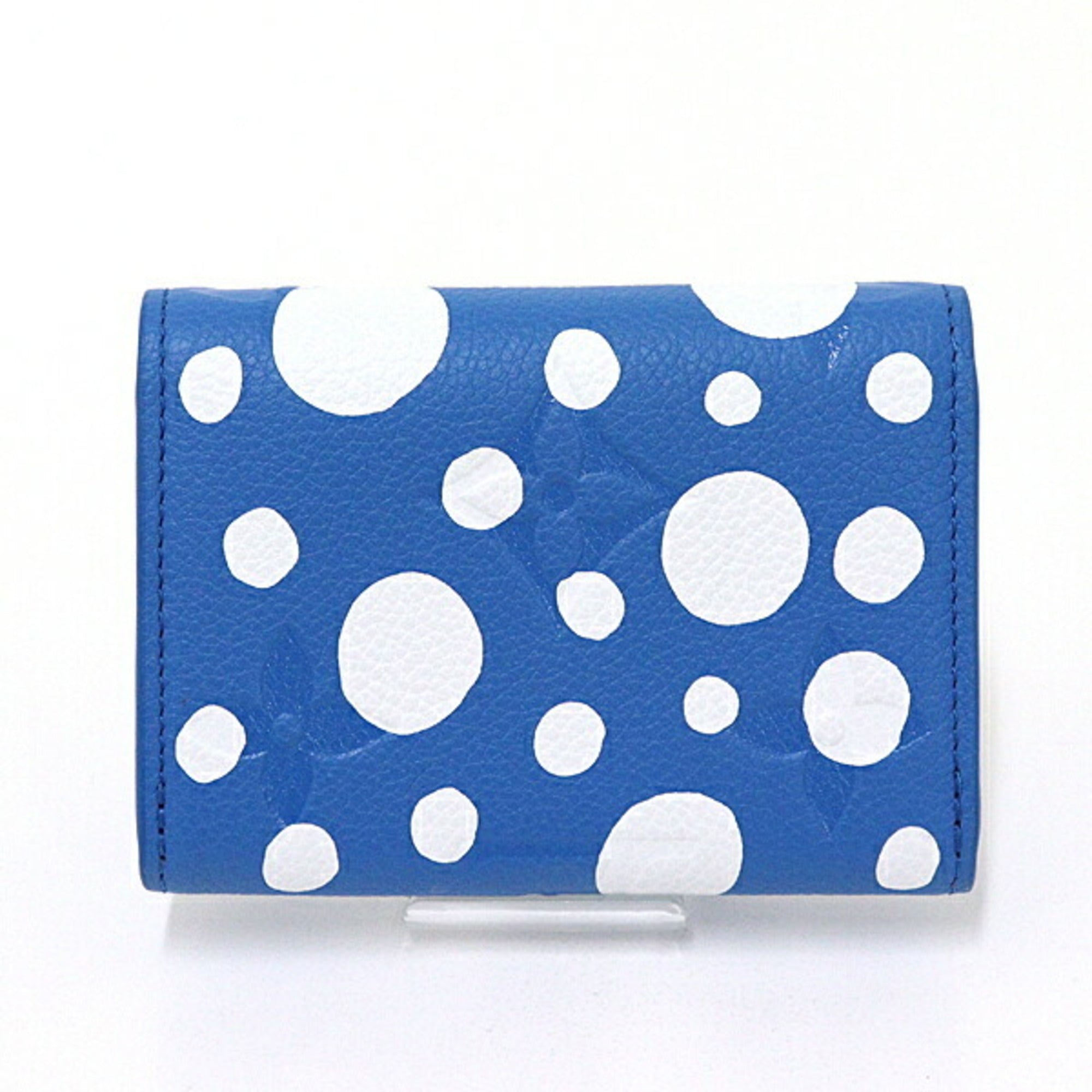 Louis Vuitton Light Blue Cuir Ombre Leather Wallet