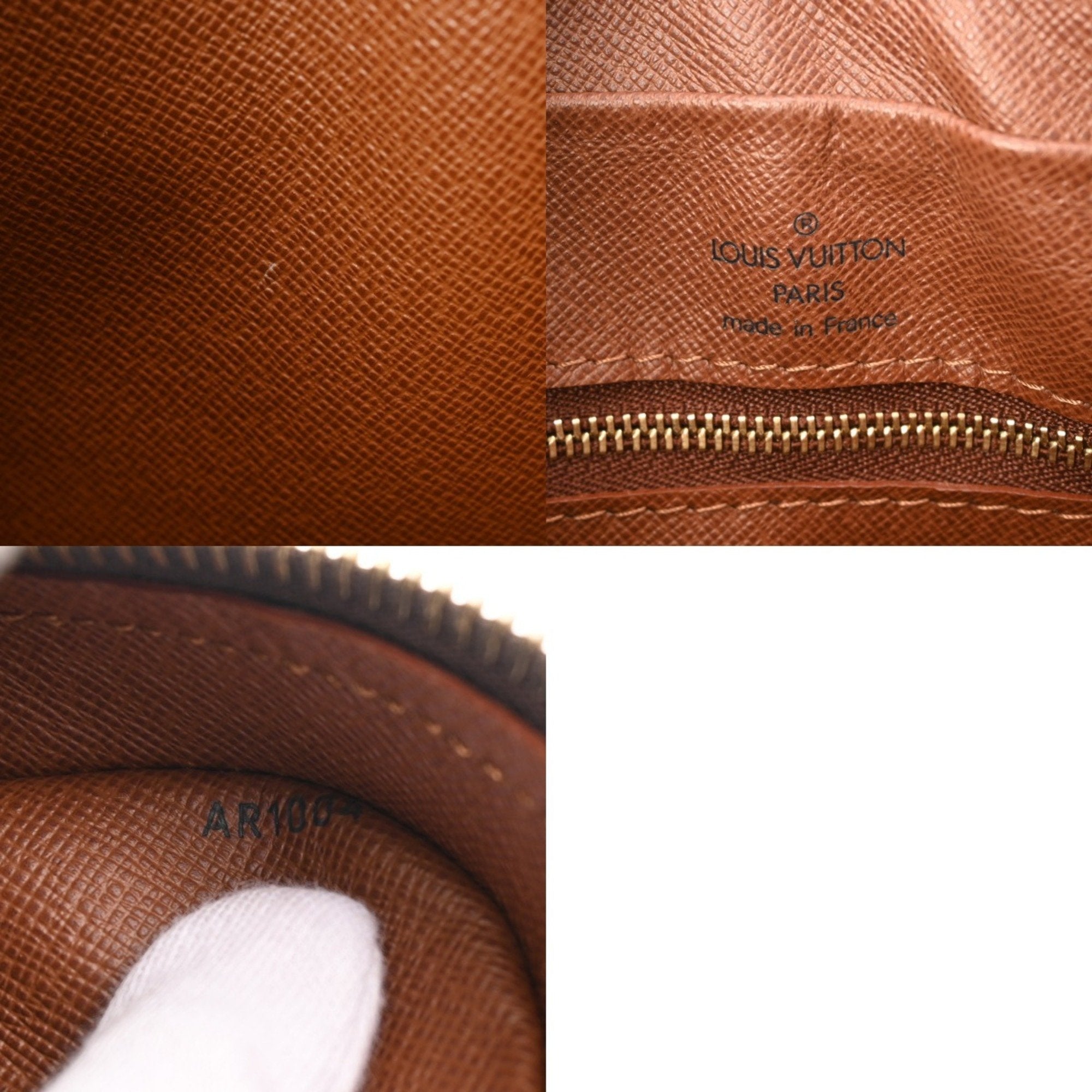 Louis Vuitton Brown Monogram Canvas Shoulder Bag