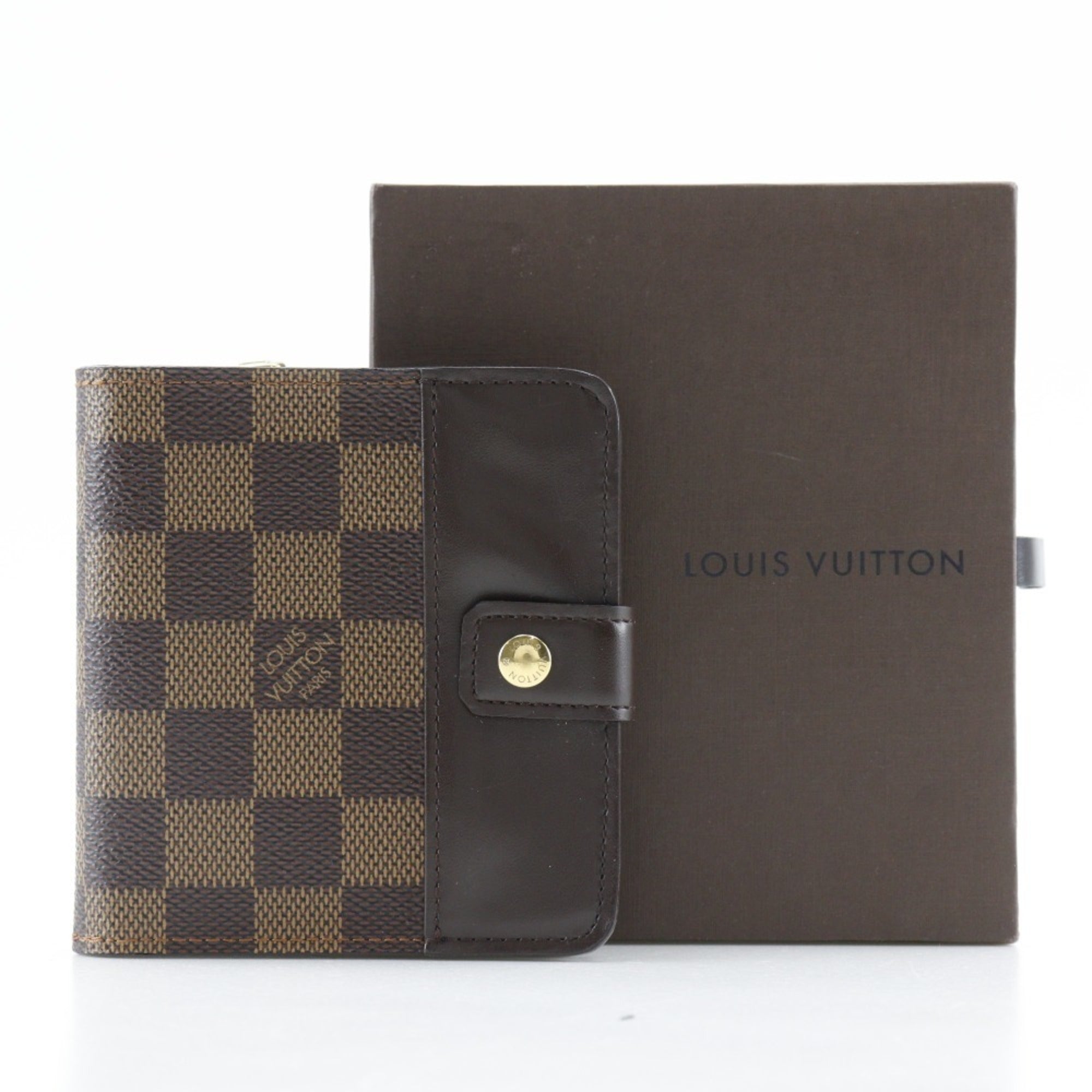 Louis Vuitton Brown Damier Canvas Wallet