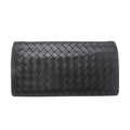 Bottega Veneta Black Leather Wallet (Bi-Fold)