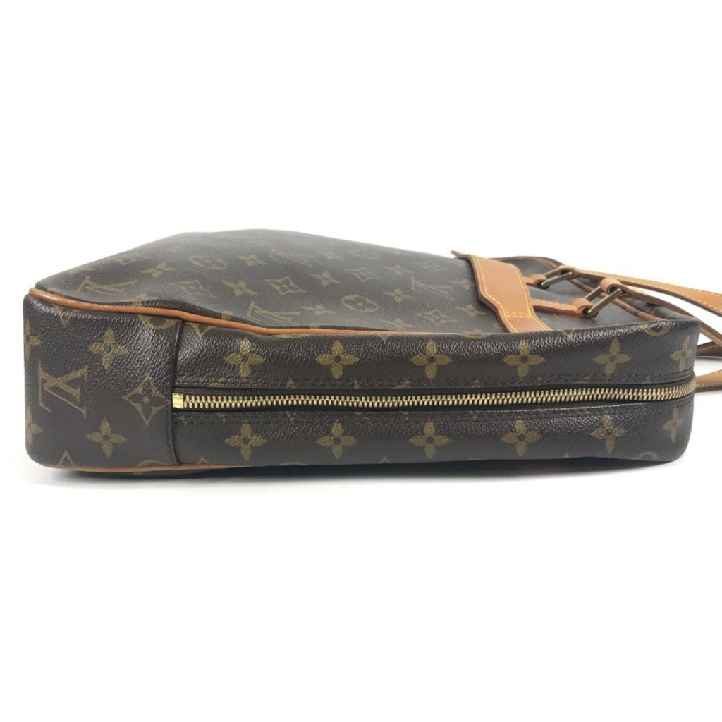 Louis Vuitton Brown Monogram Canvas Handbag Tote Bag