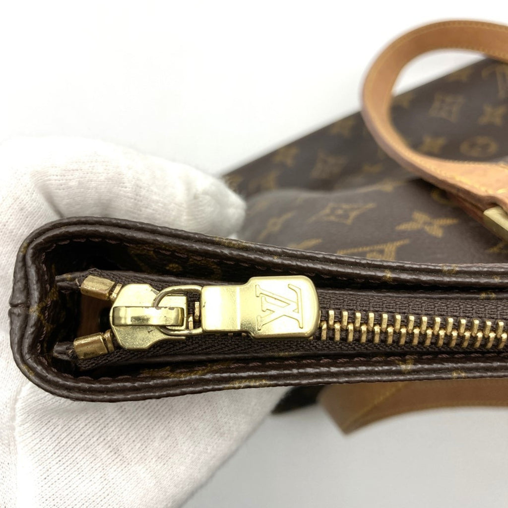Louis Vuitton Brown Monogram Canvas Tote Bag