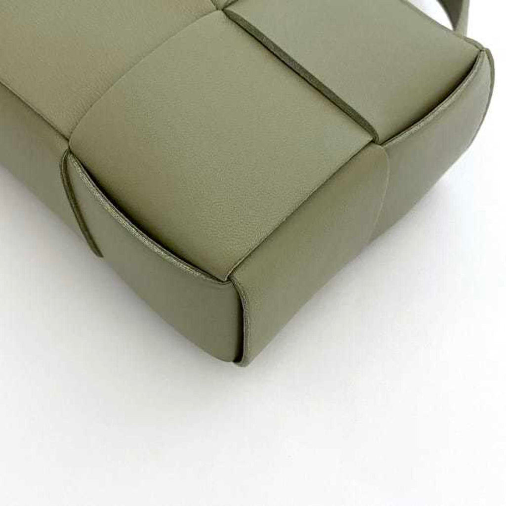 Bottega Veneta Light Green Leather Handbag Shoulder Bag