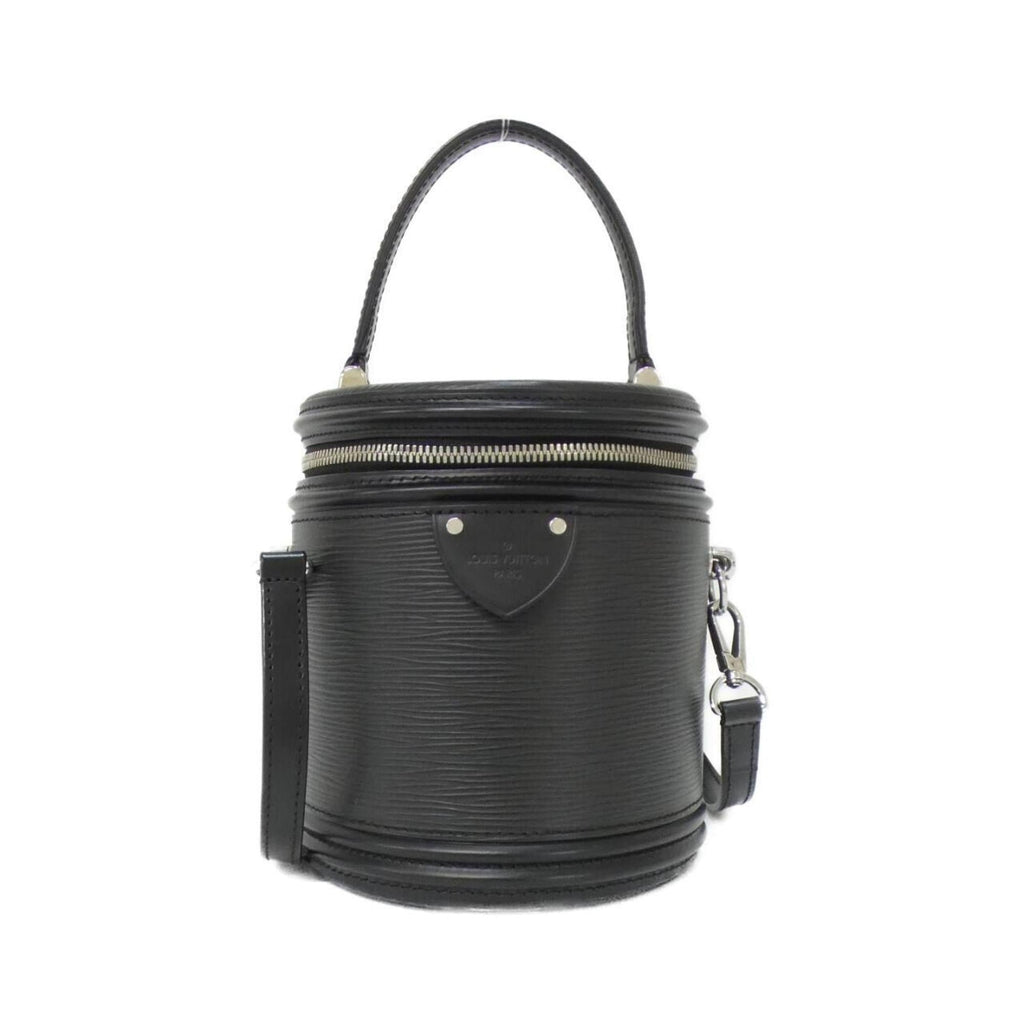 Louis Vuitton Black Leather Handbag