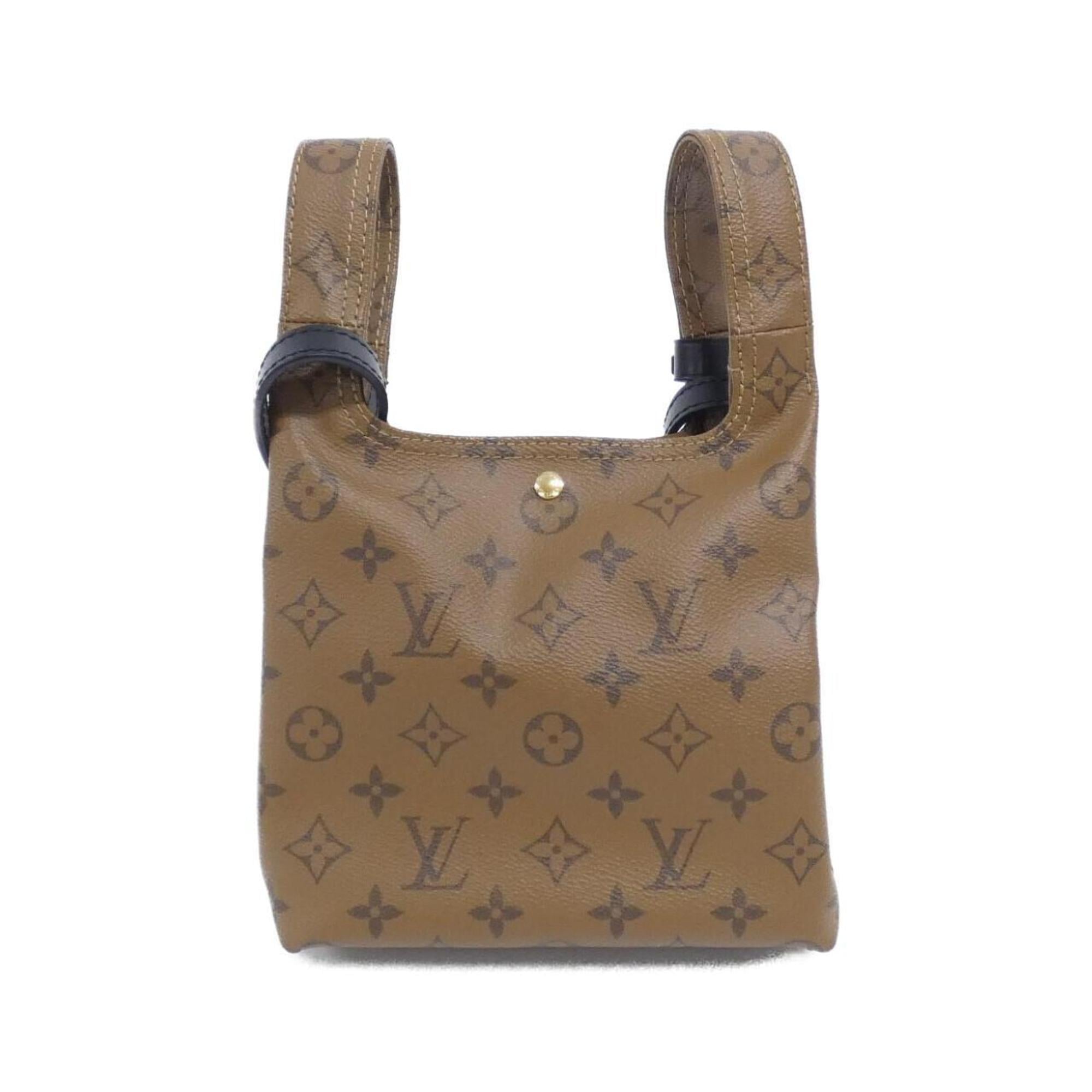 Louis Vuitton Marron Coated Canvas Shoulder Bag