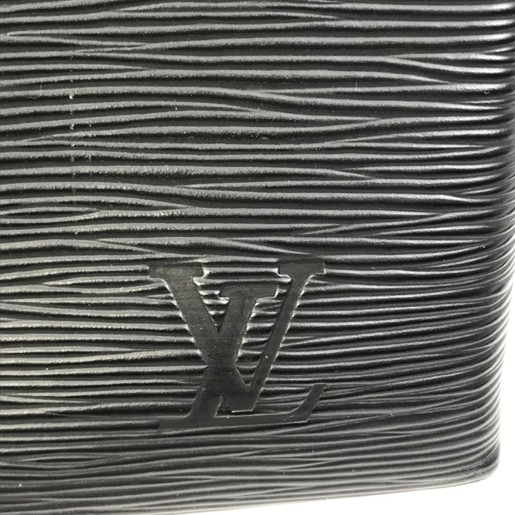 Louis Vuitton Epi Black Epi Leather Handbag Shoulder Bag Tote Bag